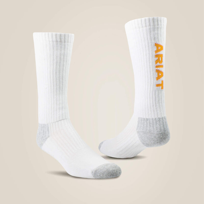 AR2294 Premium Ringspun Cotton Mid Calf Work Sock by Ariat