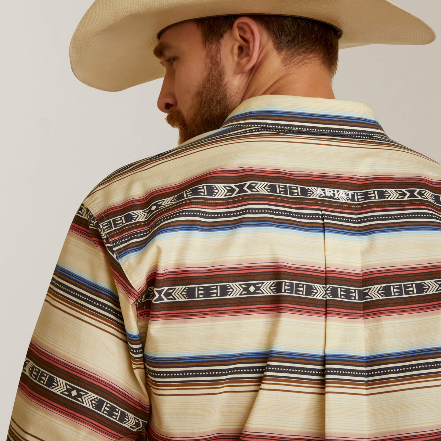 10044912 Men's Team Darren Fitted Logo Shirt by Ariat