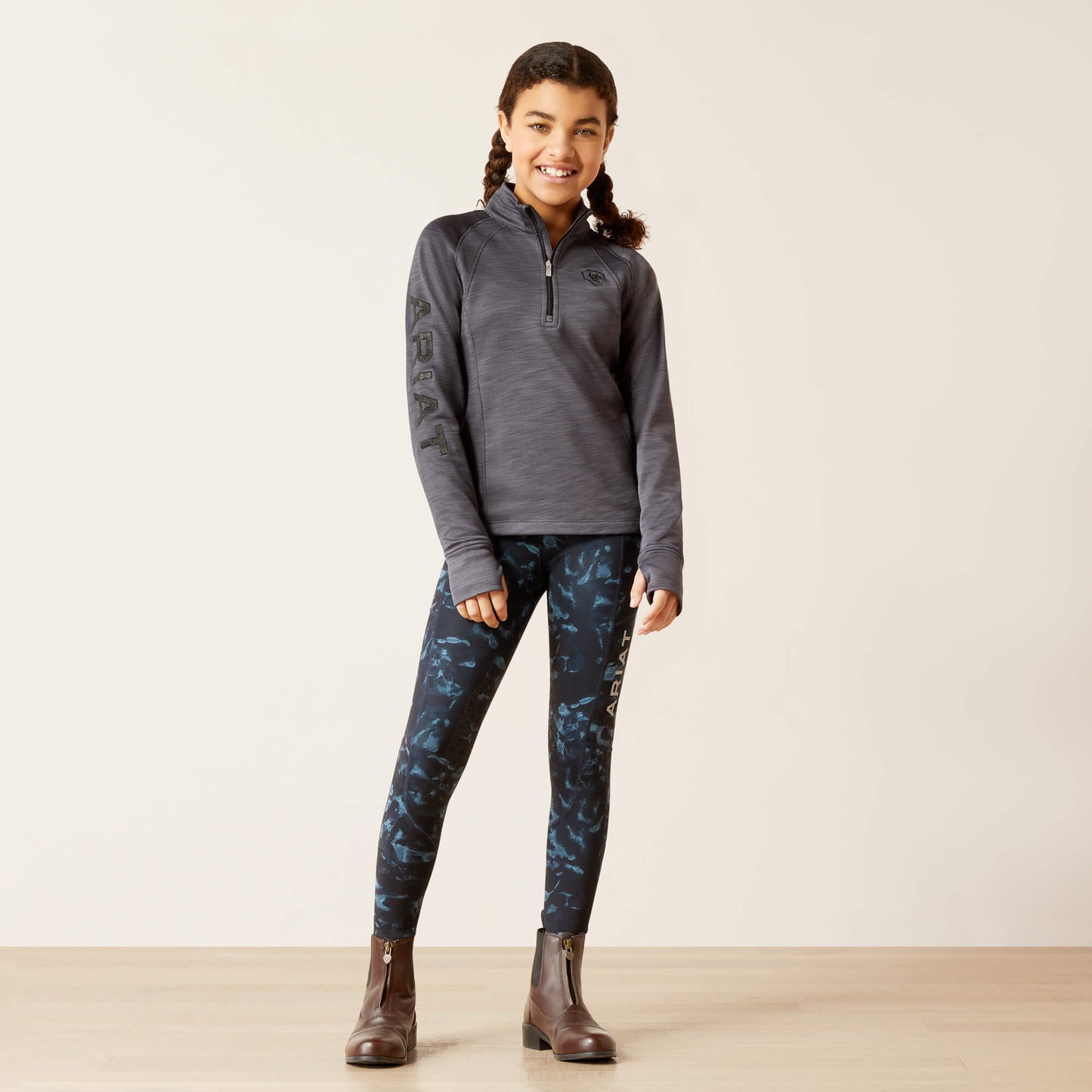10046608 Kid's TEK Team 1/2 Zip Sweatshirt by Ariat