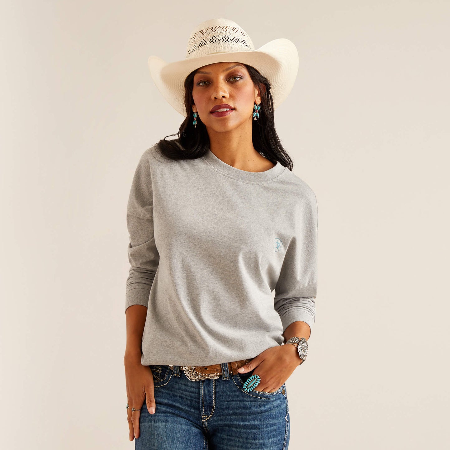 10048646 Women's Fun Farm Oversized T-Shirt by Ariat