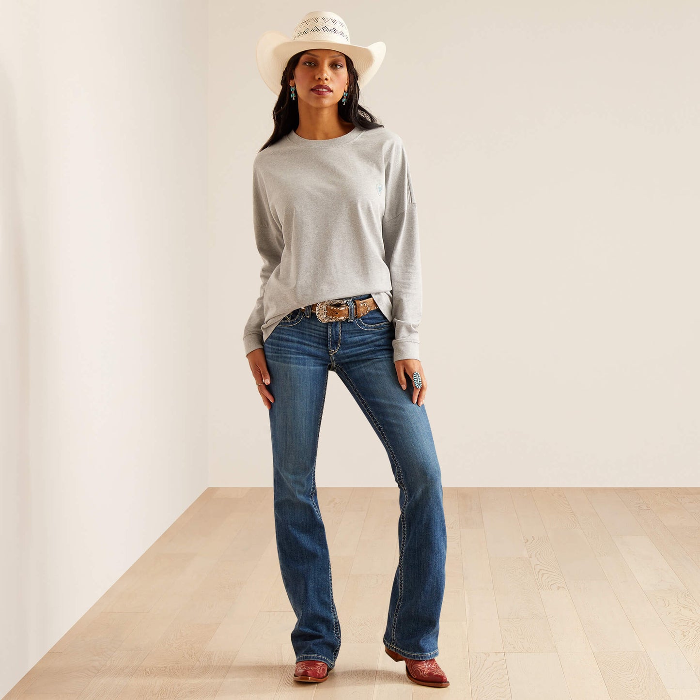 10048646 Women's Fun Farm Oversized T-Shirt by Ariat