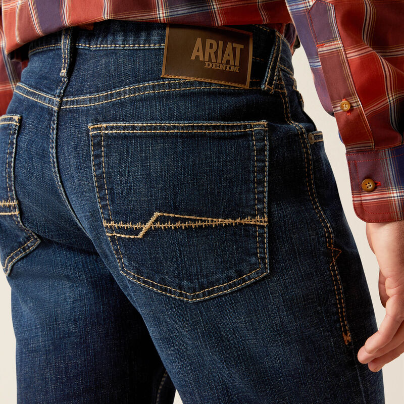 10051876 Men's M4 Challenger Relaxed Boot Cut Jean by Ariat