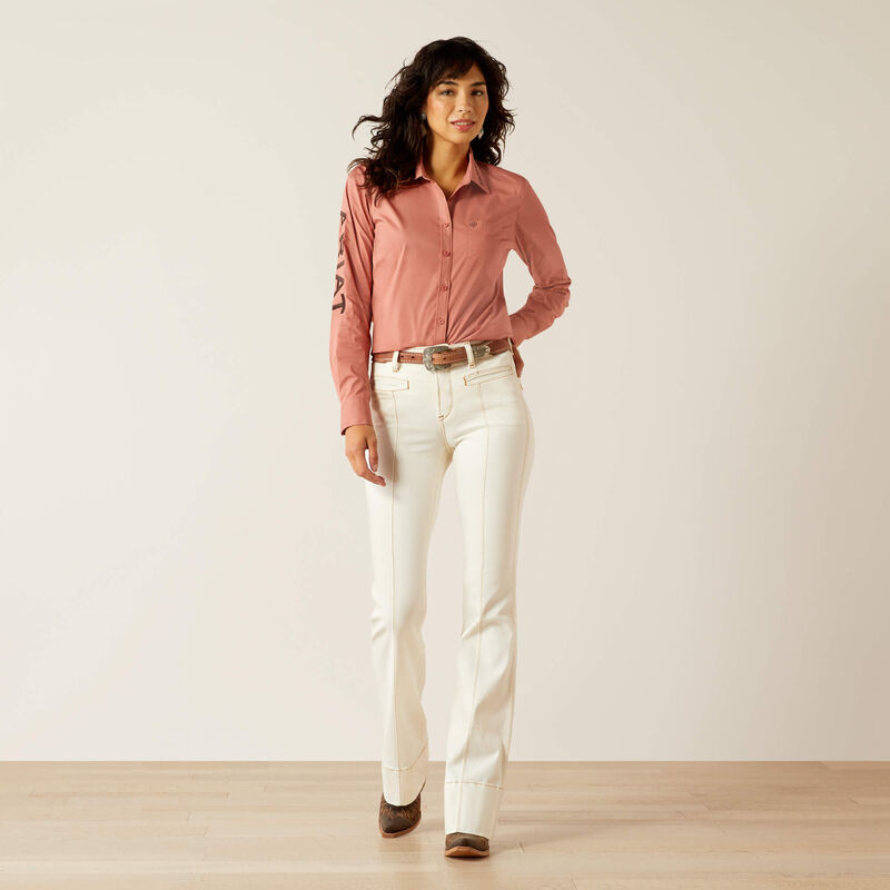 10053950 Women's Team Kirby Stretch Long Sleeve Shirt by Ariat