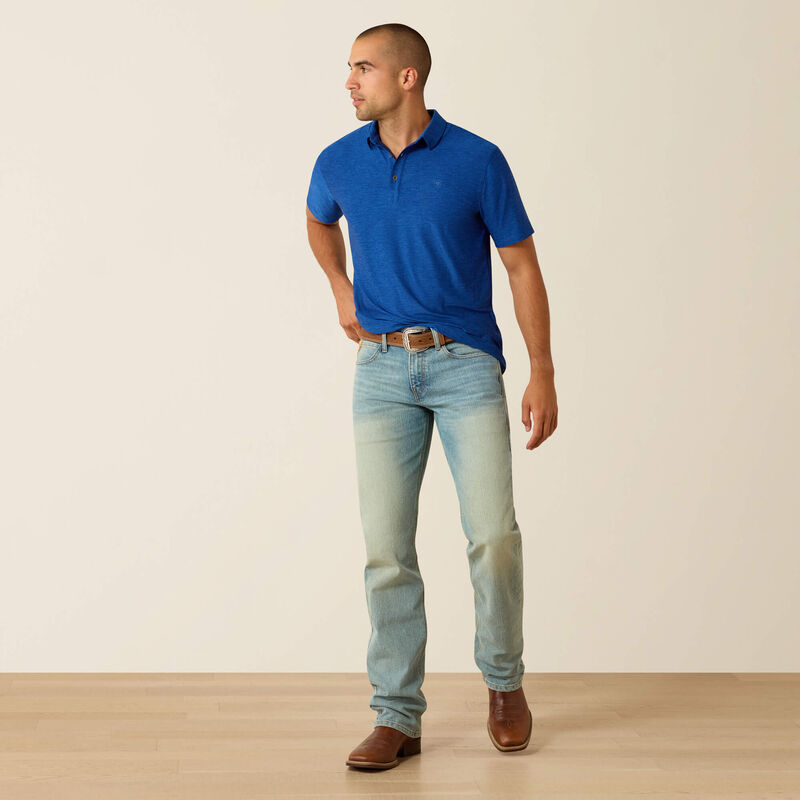 10071491 Men's Charger 2.0 Fitted Polo by Ariat