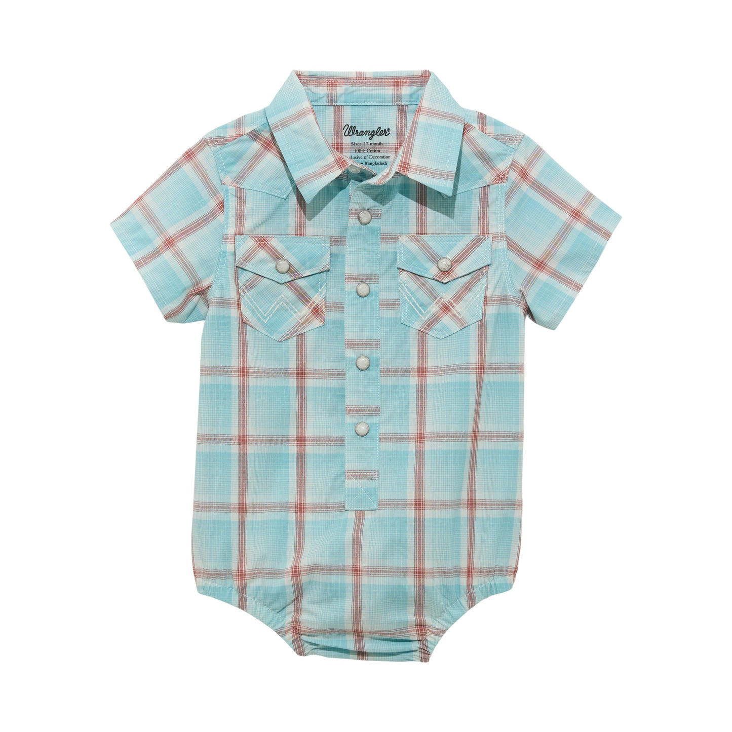 2365601 Baby Boy Short Sleeve Bodysuit by Wrangler