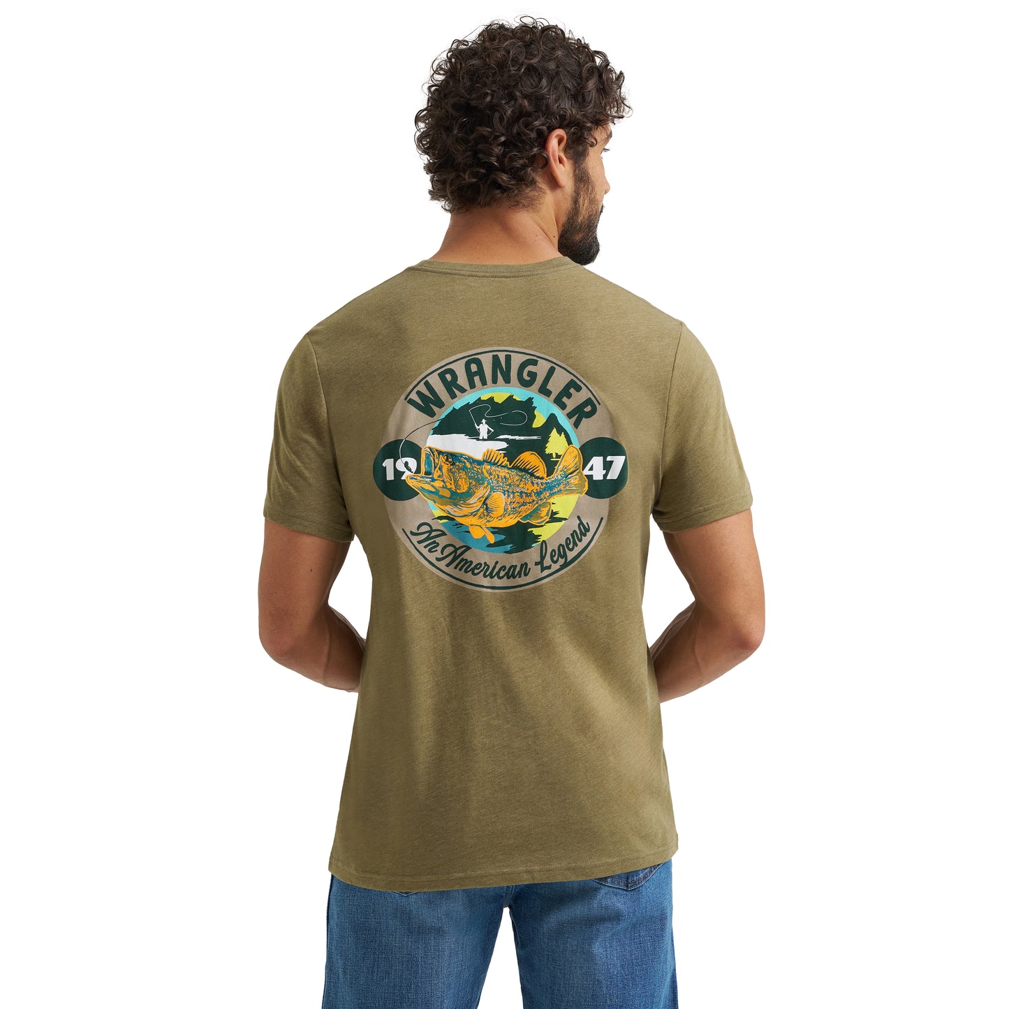 2365670 Men's Graphic Short Sleeve T-Shirt by Wrangler
