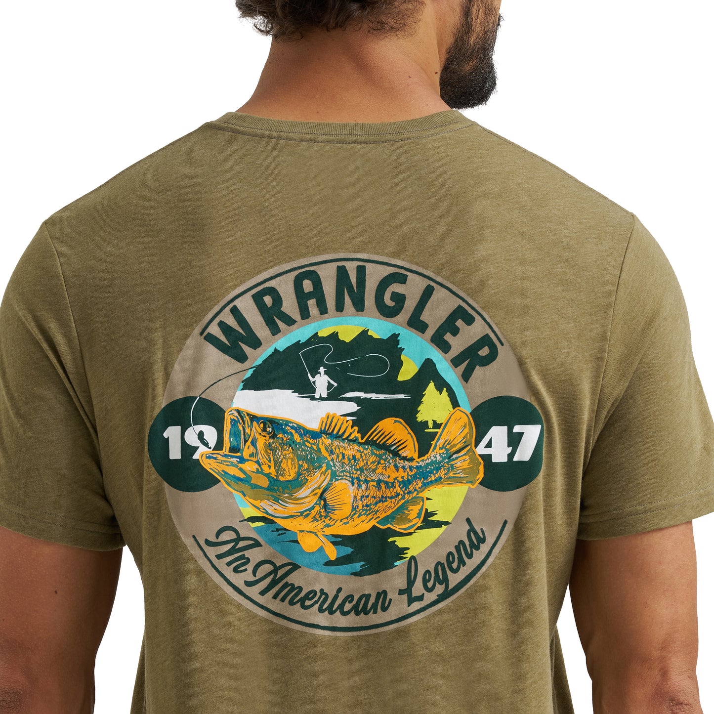 2365670 Men's Graphic Short Sleeve T-Shirt by Wrangler
