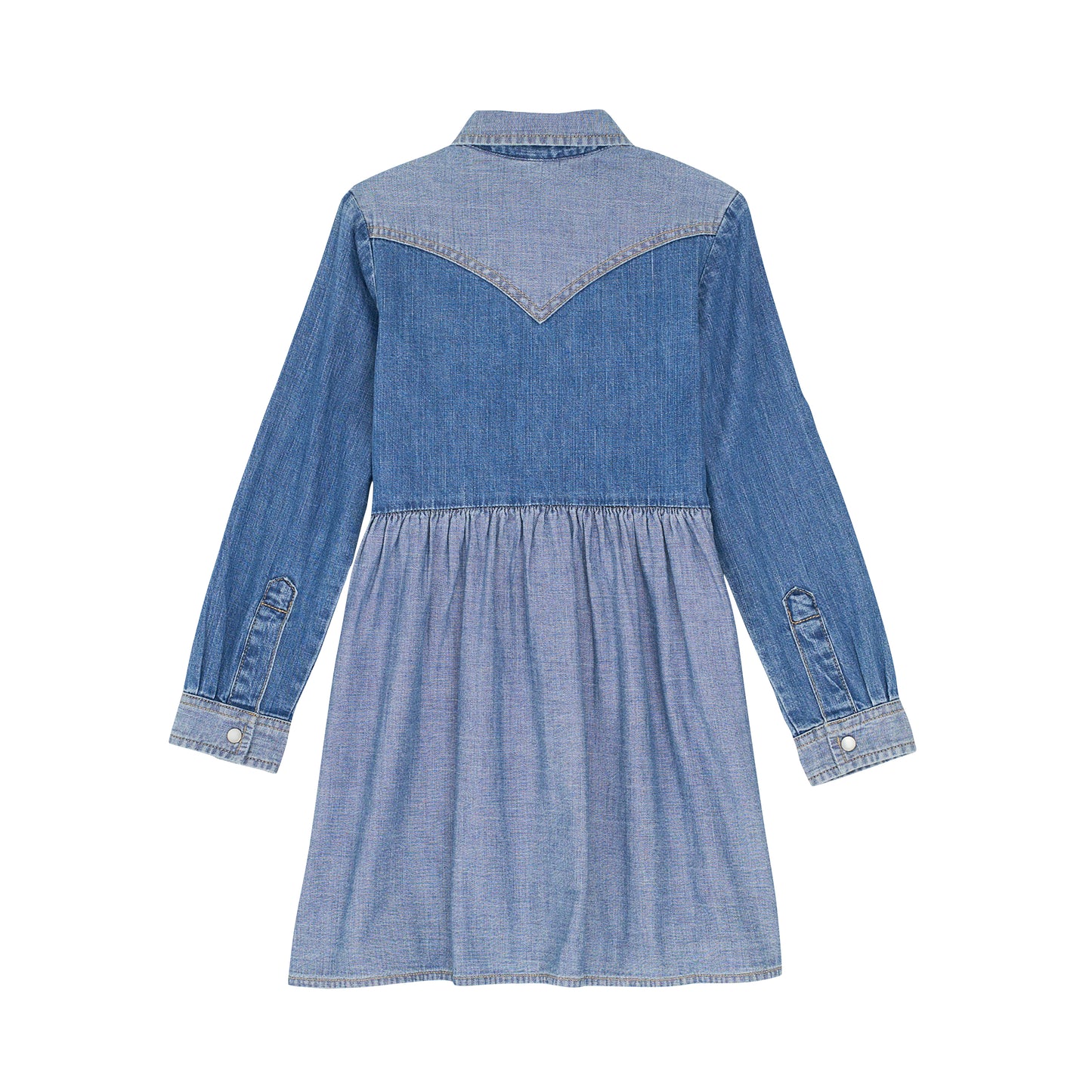 112367396 Girl's Western Snap Dress by Wrangler