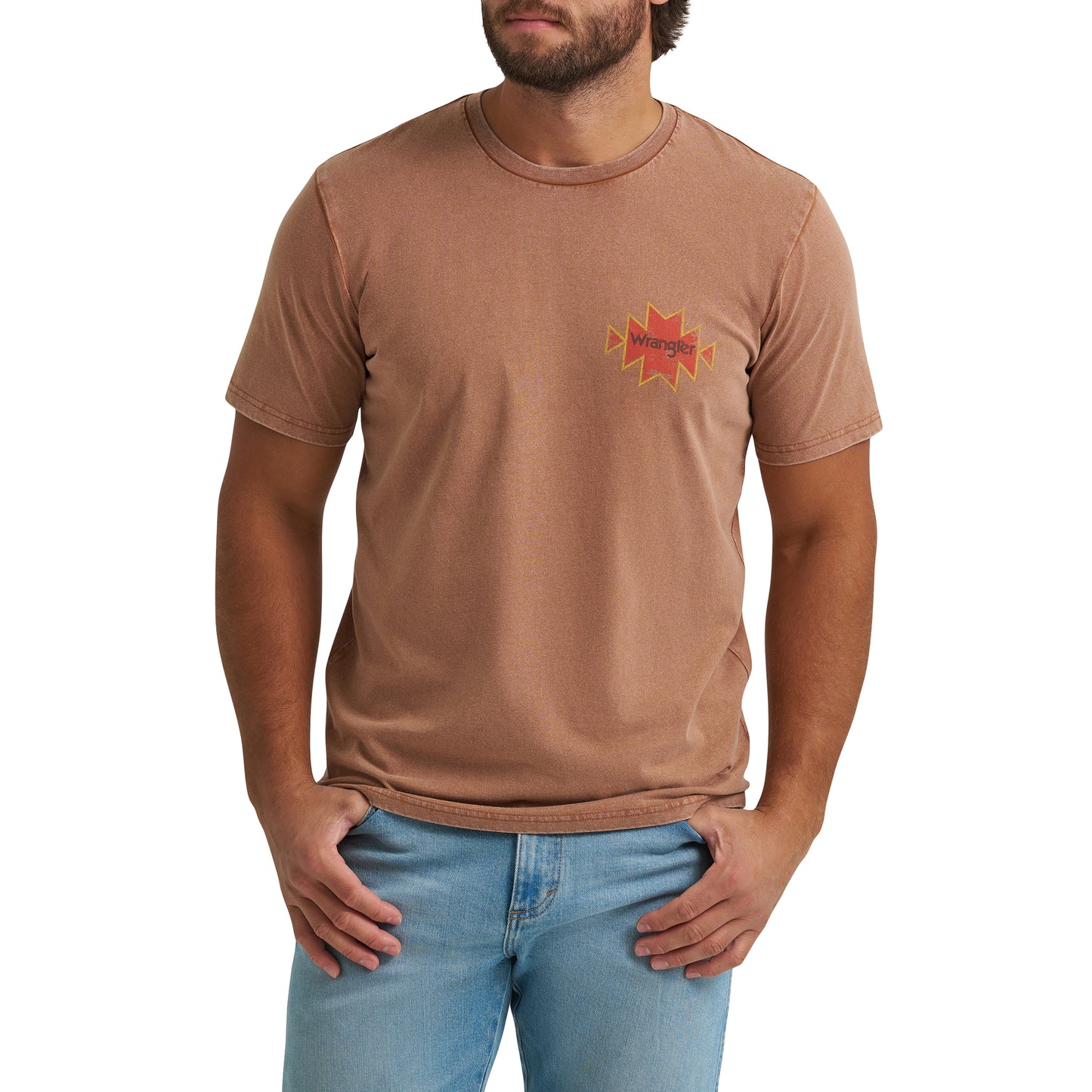 112372850 Men's Graphic Short Sleeve T-Shirt by Wrangler