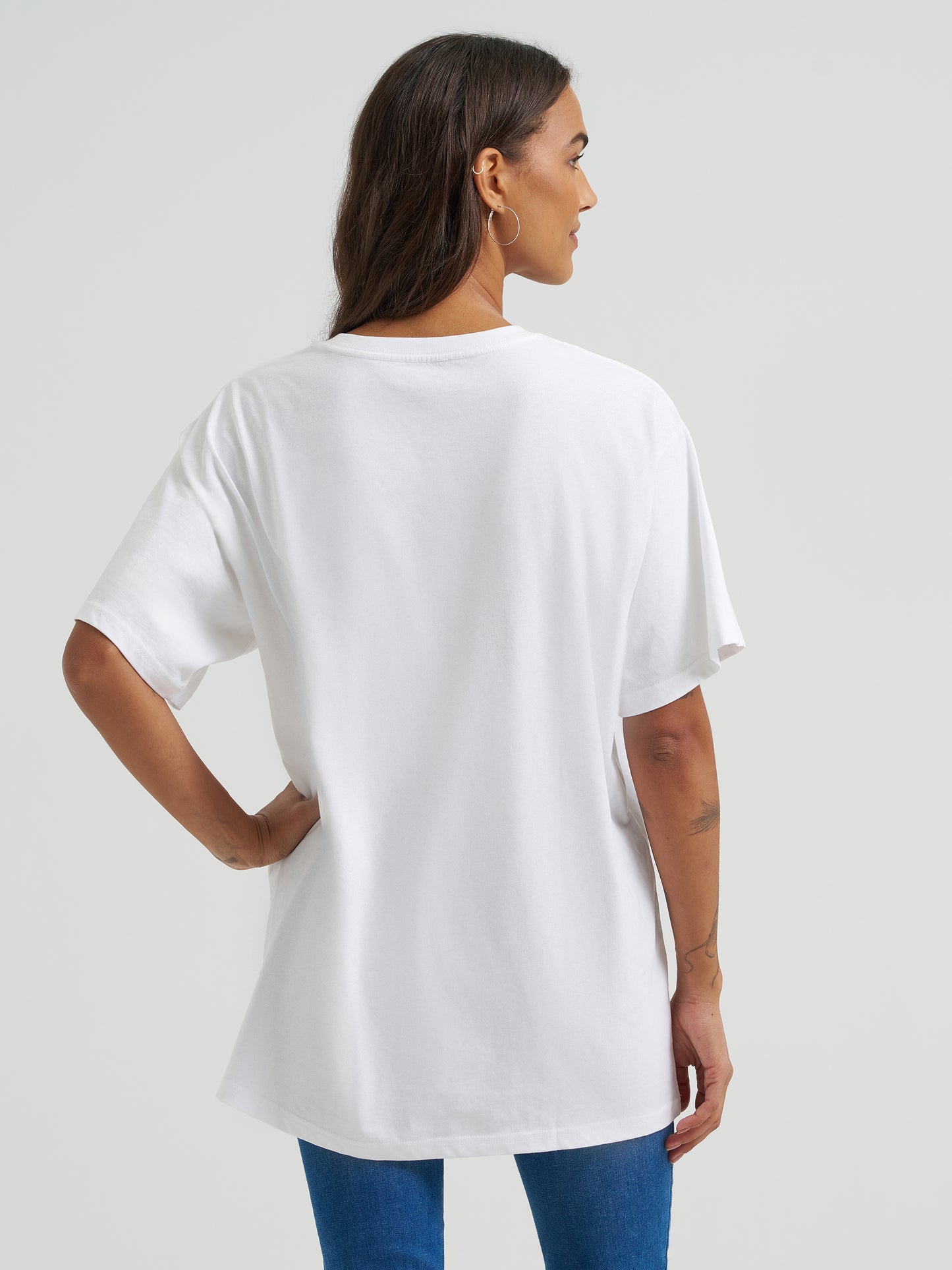 112373005 Women's Oversized Short Sleeve T-Shirt