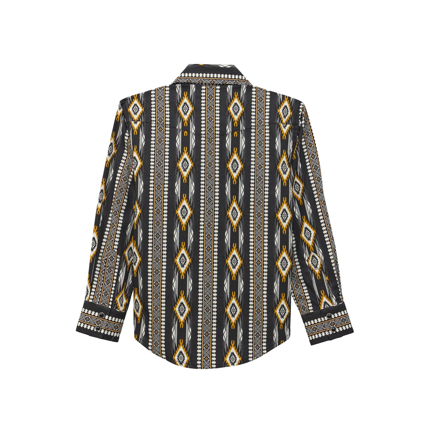 112374911 Boy's Checotah Long Sleeve Snap Shirt by Wrangler