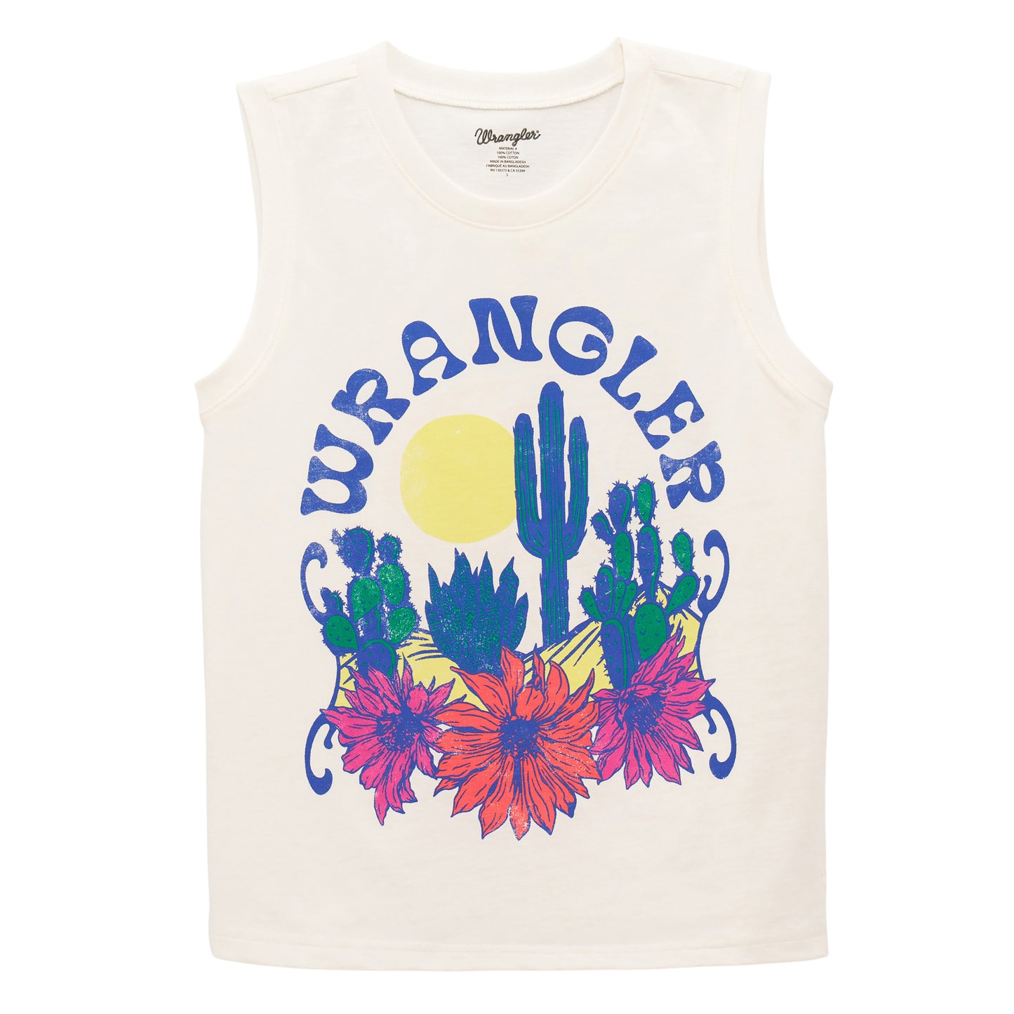 112379448 Girl's Sleeveless T-Shirt by Wrangler