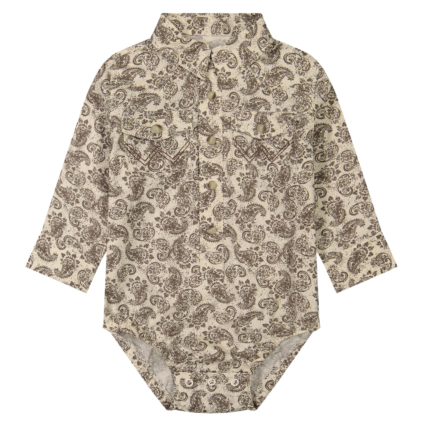 112381489 Baby Boy Long Sleeve Bodysuit by Wrangler