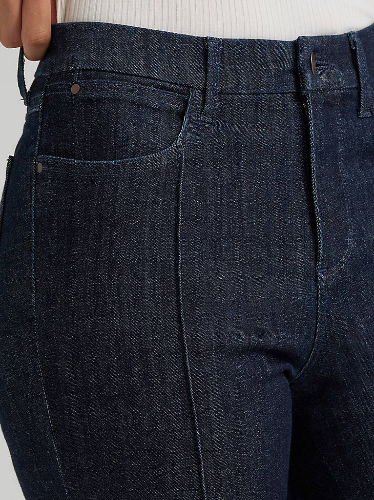 Wrangler Women's Bespoke Pintuck Bootcut Jean - Camryn - alternate view