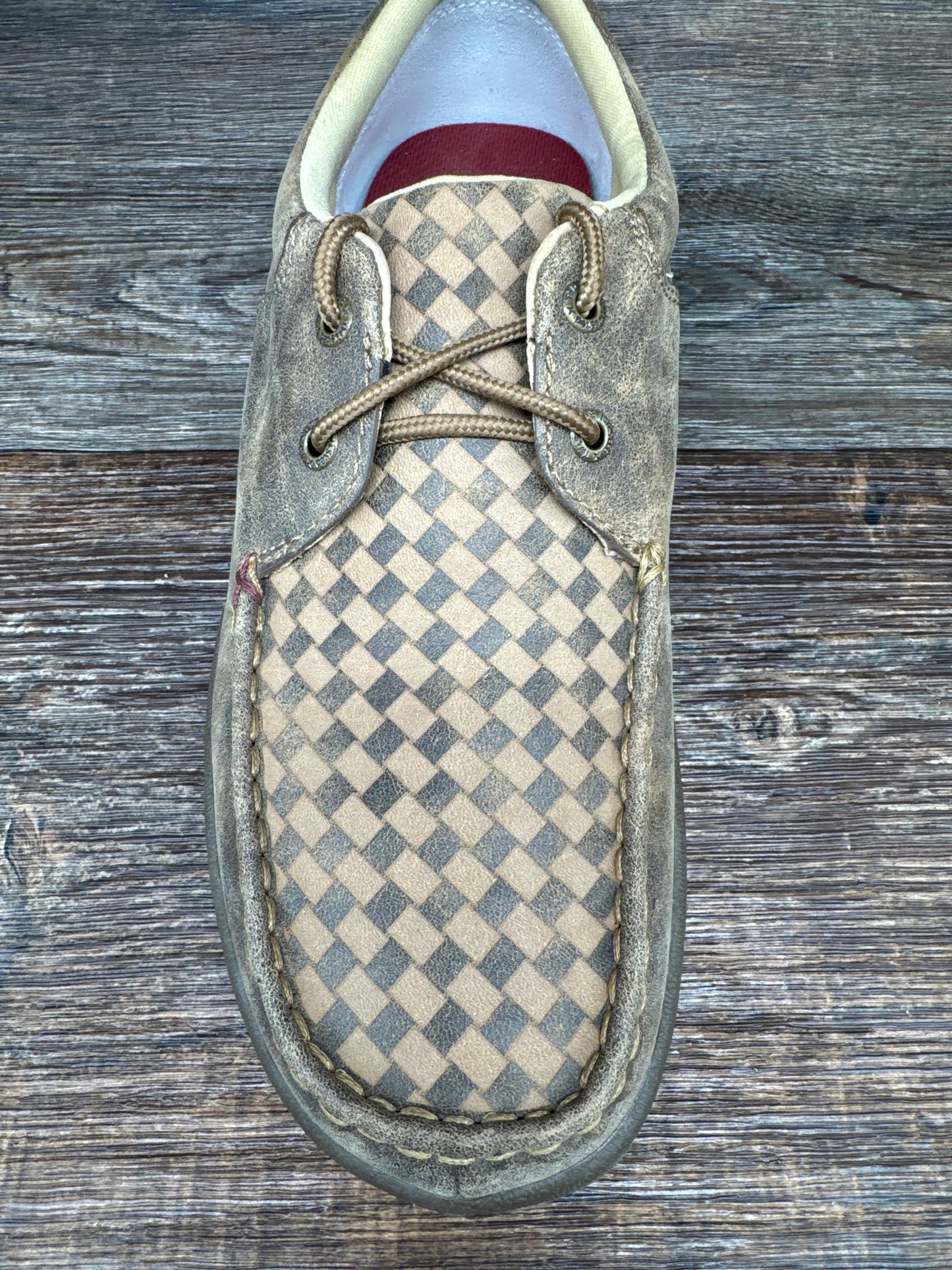 MCP0002 Men’s Brown Bomber Boat Shoe by Twisted X