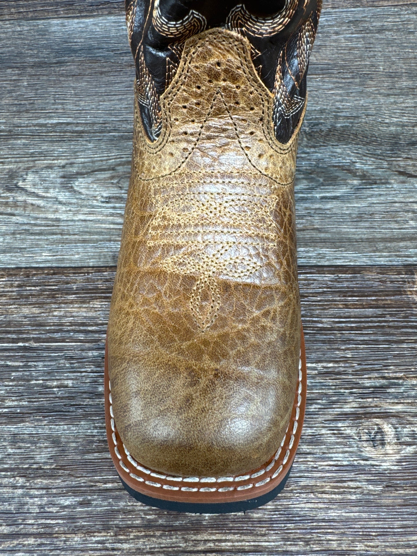 DPC2986 Kid's Lil' Broken Bow Square Toe Western Boot by Dan Post