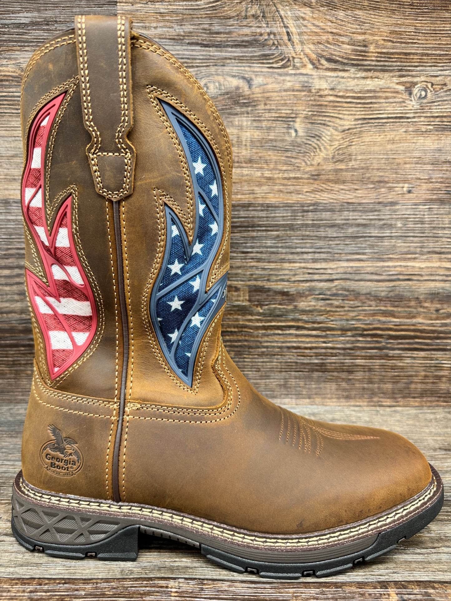 GB00721 Men's Carbo-Tec FLX Soft Toe Work Boot by Georgia