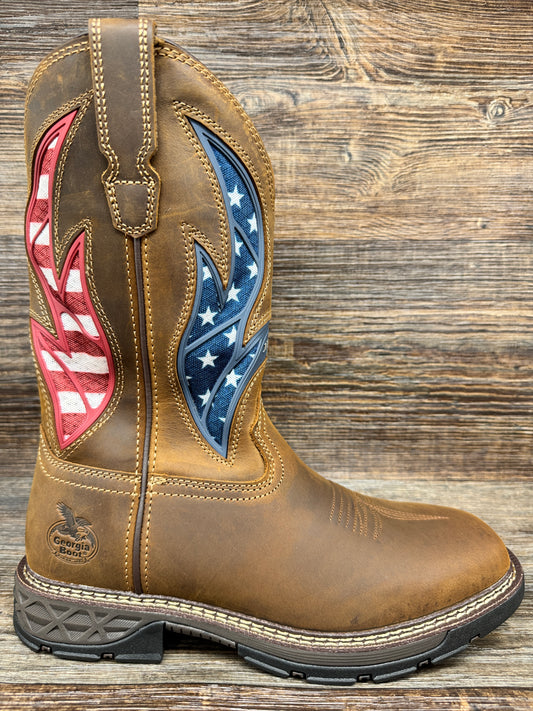 GB00721 Men's Carbo-Tec FLX Soft Toe Work Boot by Georgia