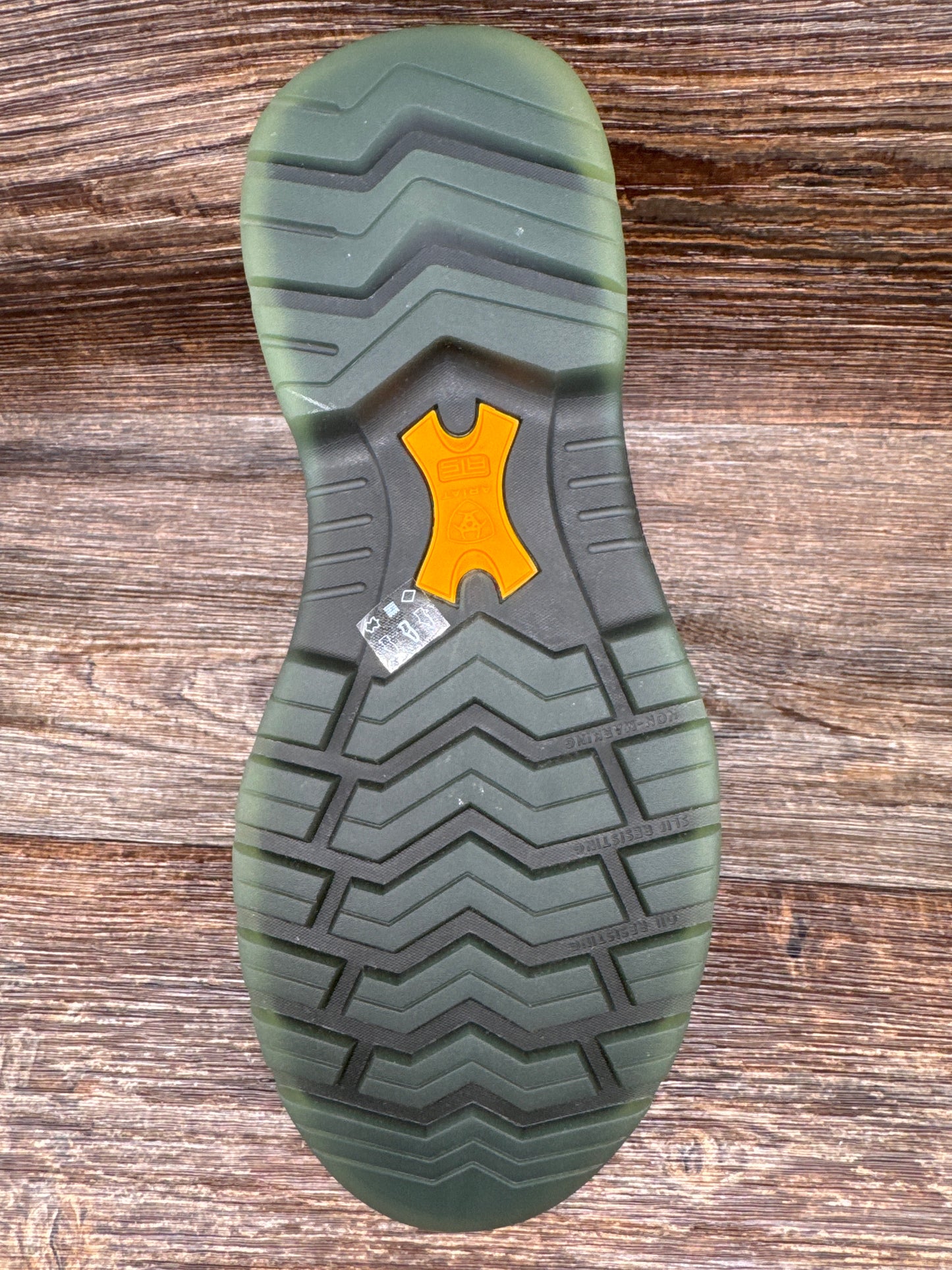 10029132 Men’s 6 inch turbo lace up carbon toe work boot by Ariat