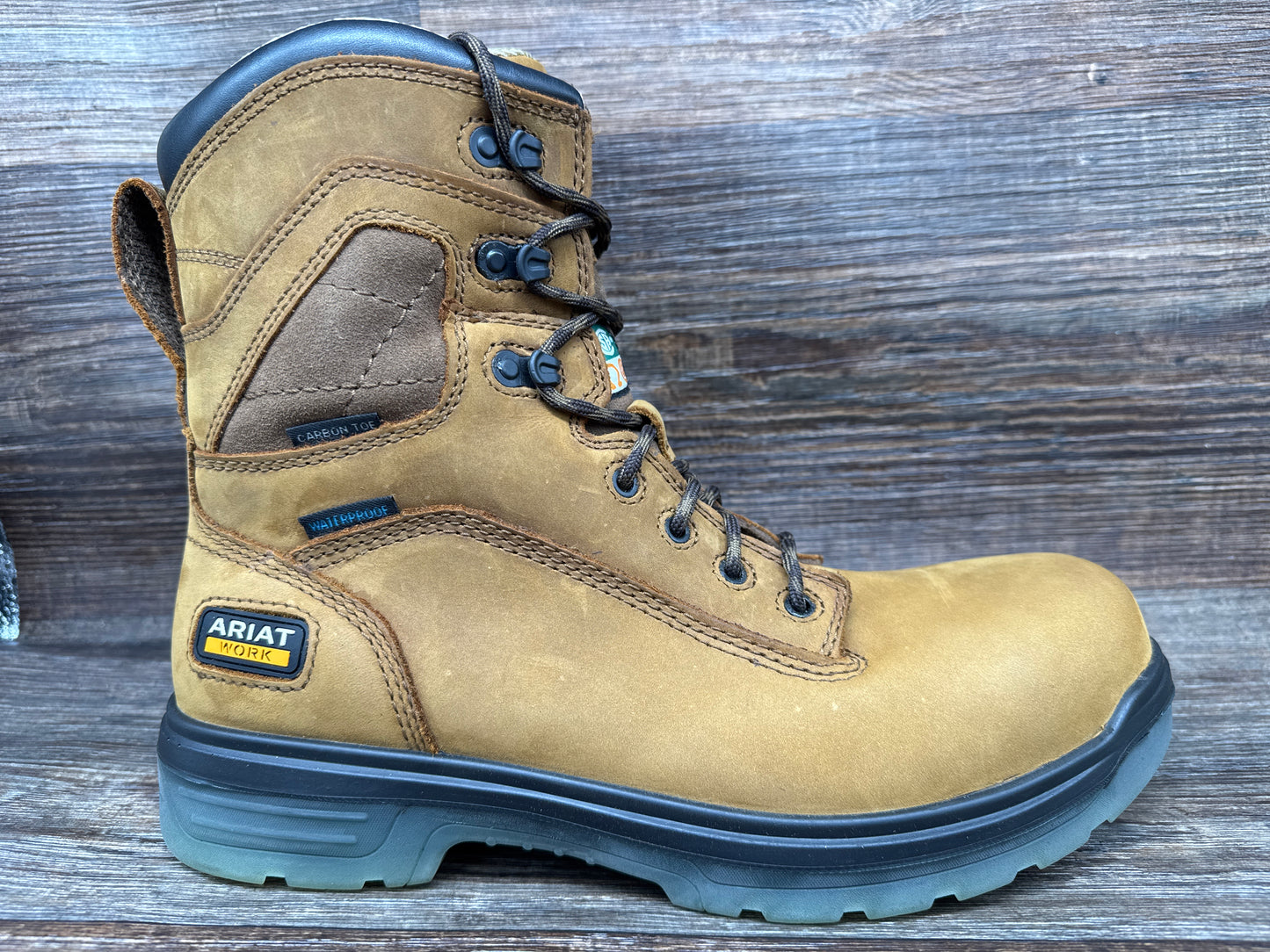 10029136 Men’s Turbo CSA 8 inch Waterproof Carbon Toe Boot by Ariat