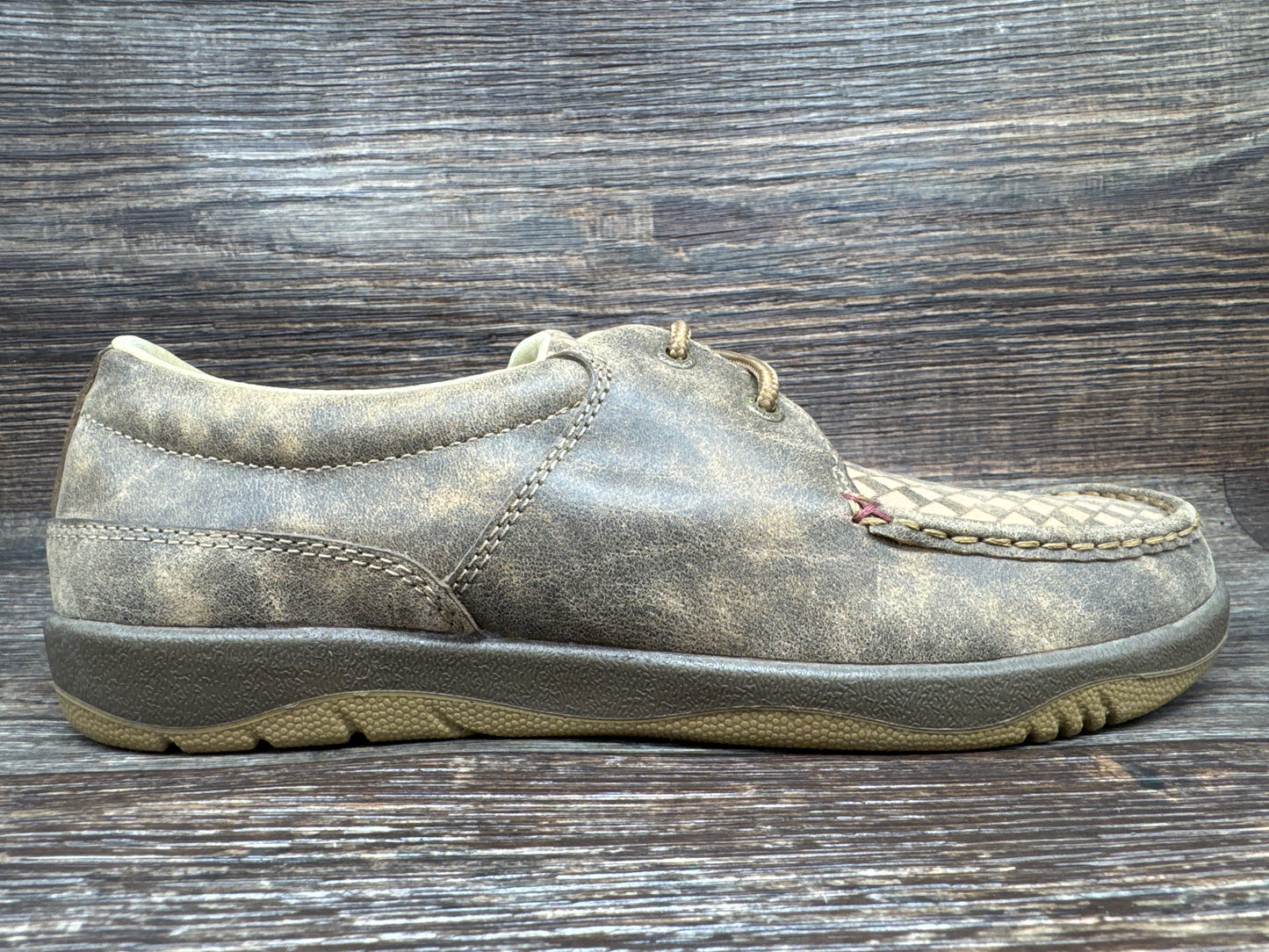 MCP0002 Men’s Brown Bomber Boat Shoe by Twisted X