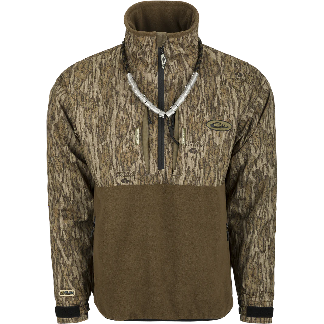 DW7370-006 MST Guardian Eqwader Flex Fleece 1/4 Zip Jacket by Drake