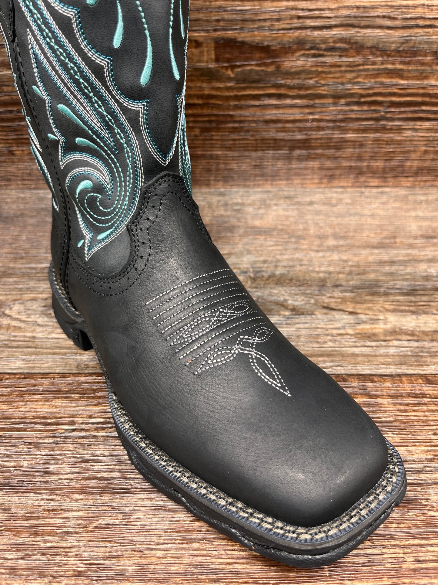 DRD0462 Women's Rebel Square Toe Western Boot by Durango