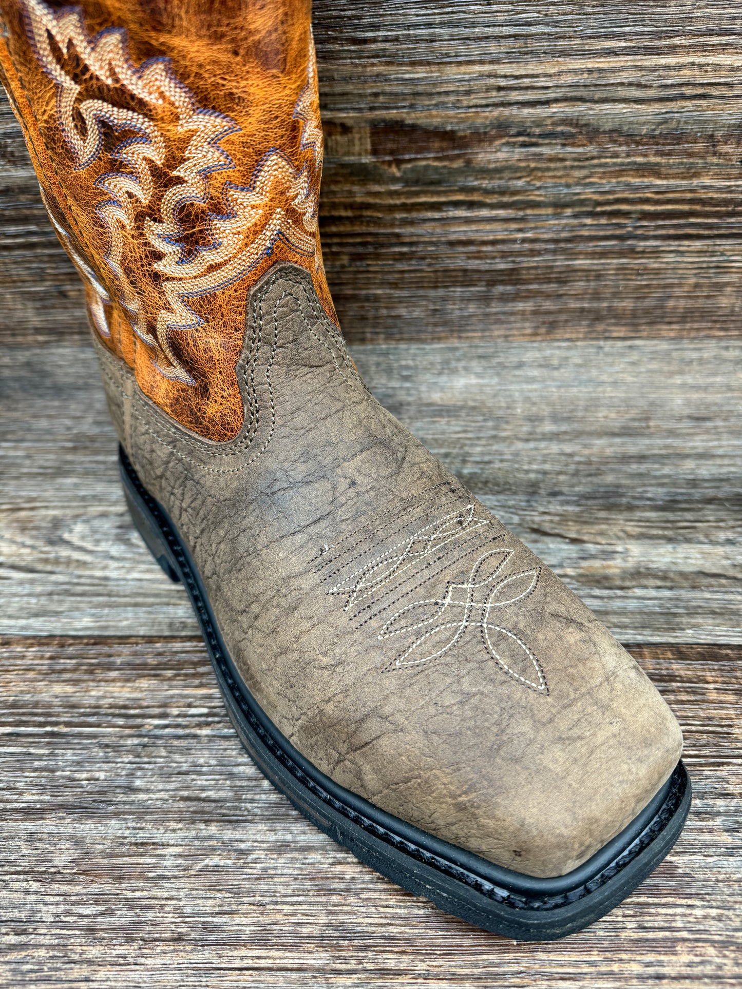 98403 Men's Square Toe Steel Toe Work Boot by Old West