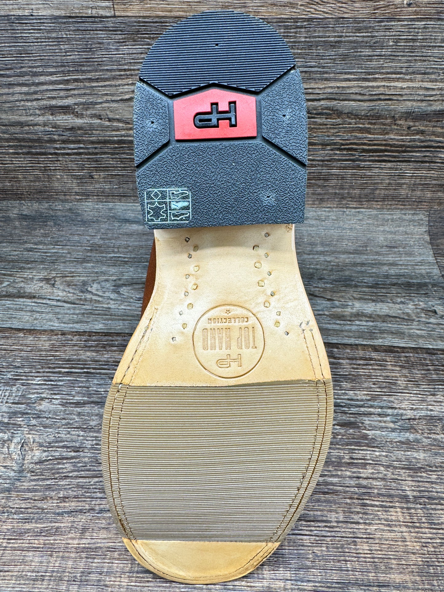 HP6011 Men's Belton Round Toe Western Boot by Horse Power