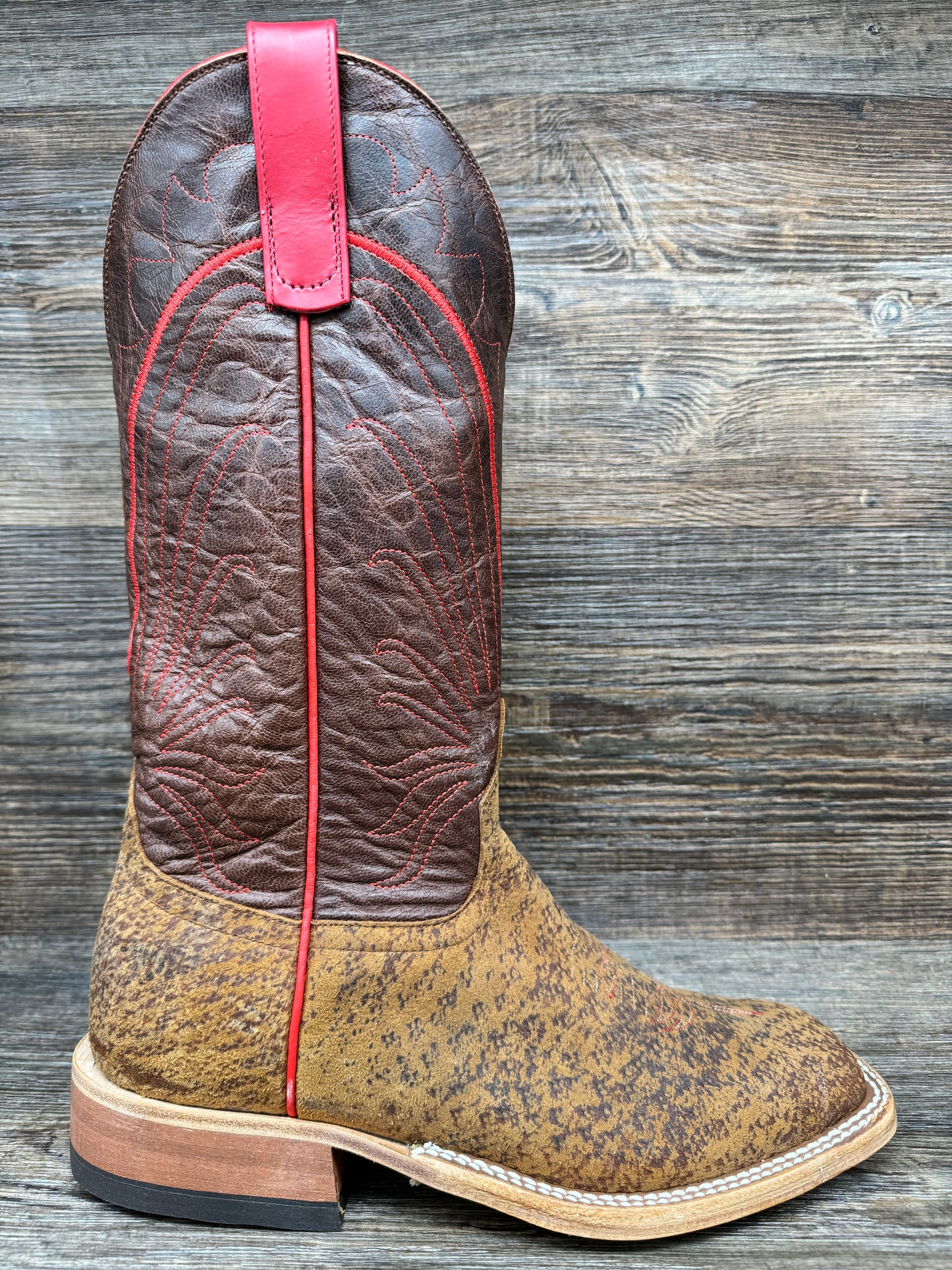 S3010 Men's TAG Boar Pigskin Western Boot by Anderson Bean