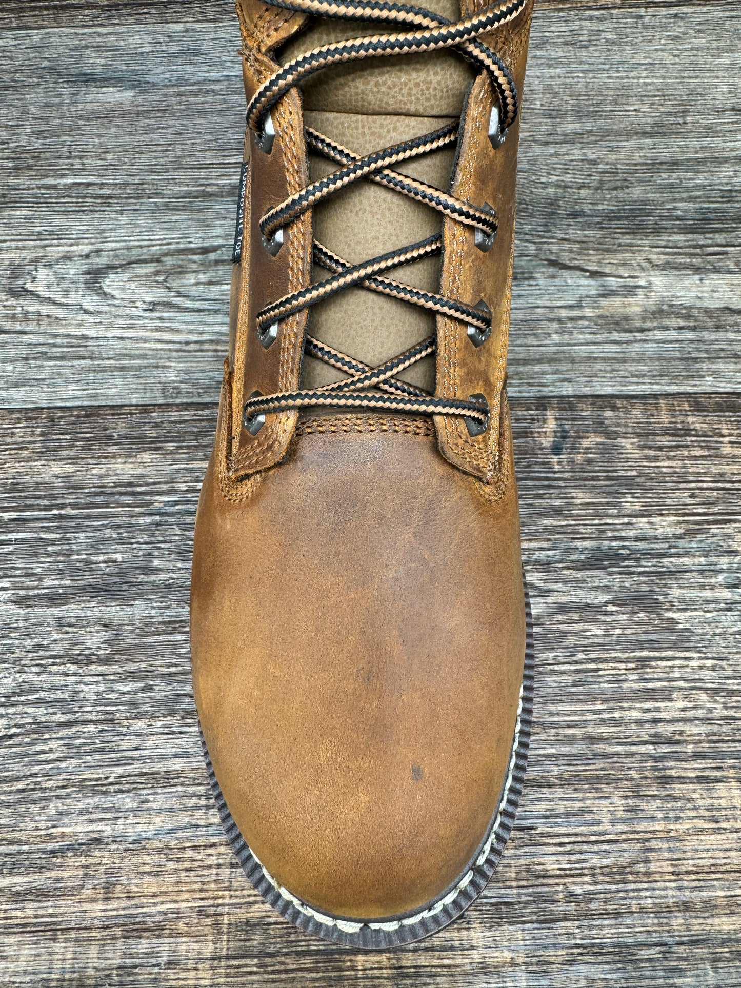 10050840 Men's Shock Shield Waterproof Lace-Up Logger Boot by Ariat