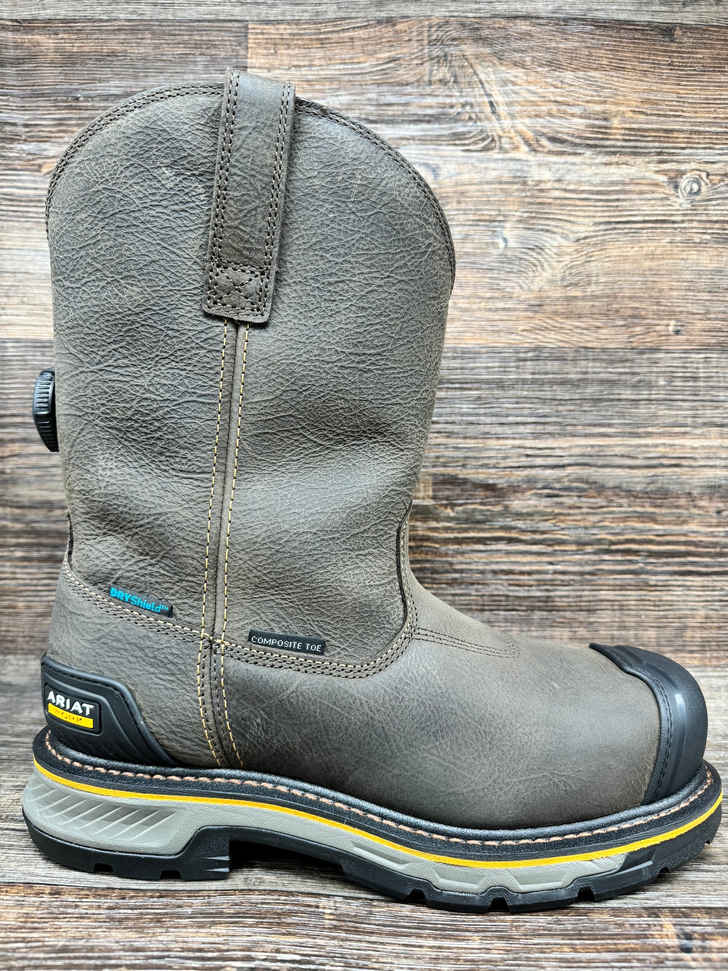 10048061 Men's Stump Jumper Pull On Composite Toe Waterproof Work Boot by Ariat