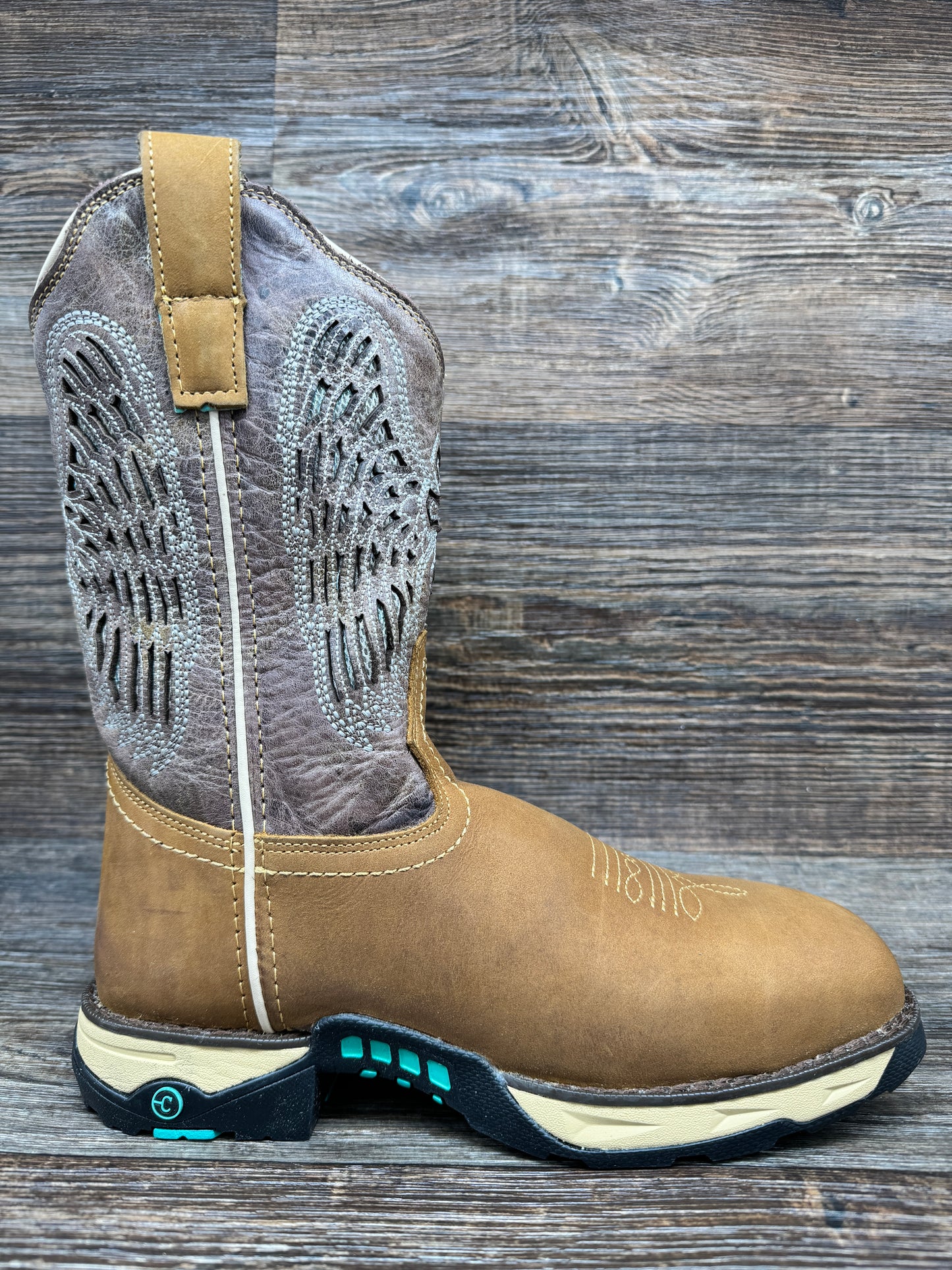 W5011 Women's Square Toe Composite Toe Western/Work Boot by Corral