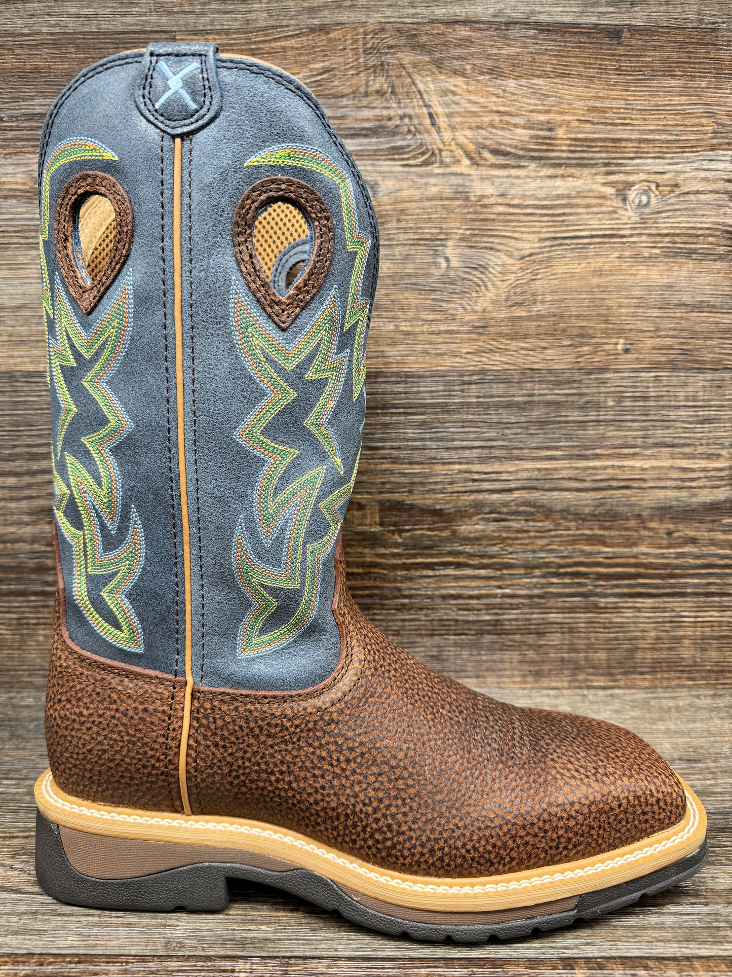 MLCS016 Men's Square Toe Steel Toe Work Boot by Twisted X