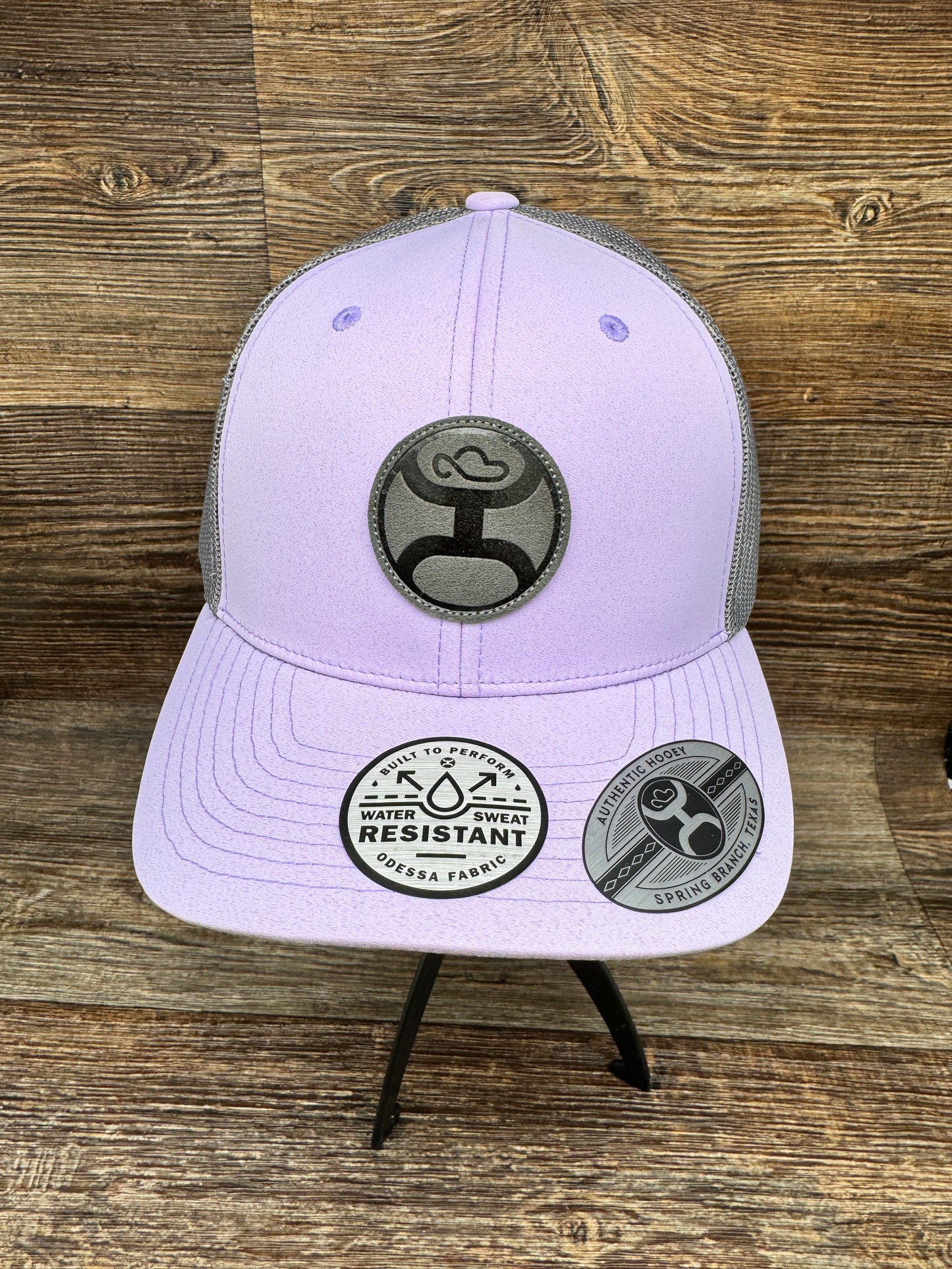 2205T-PLGY Purple/Grey 6 Panel Trucker Cap by Hooey