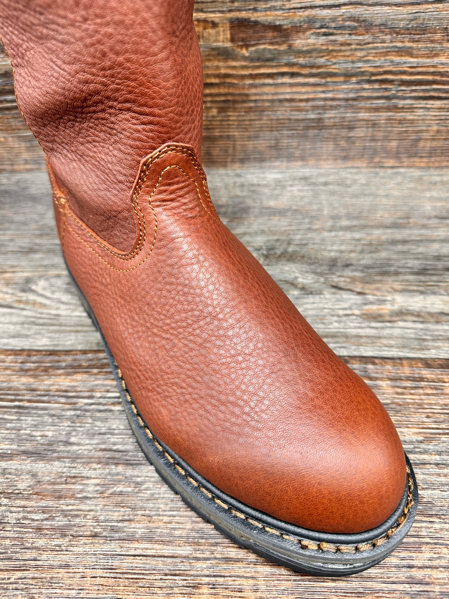 GB00308 Men's Waterproof Round Toe Work Boot by Georgia