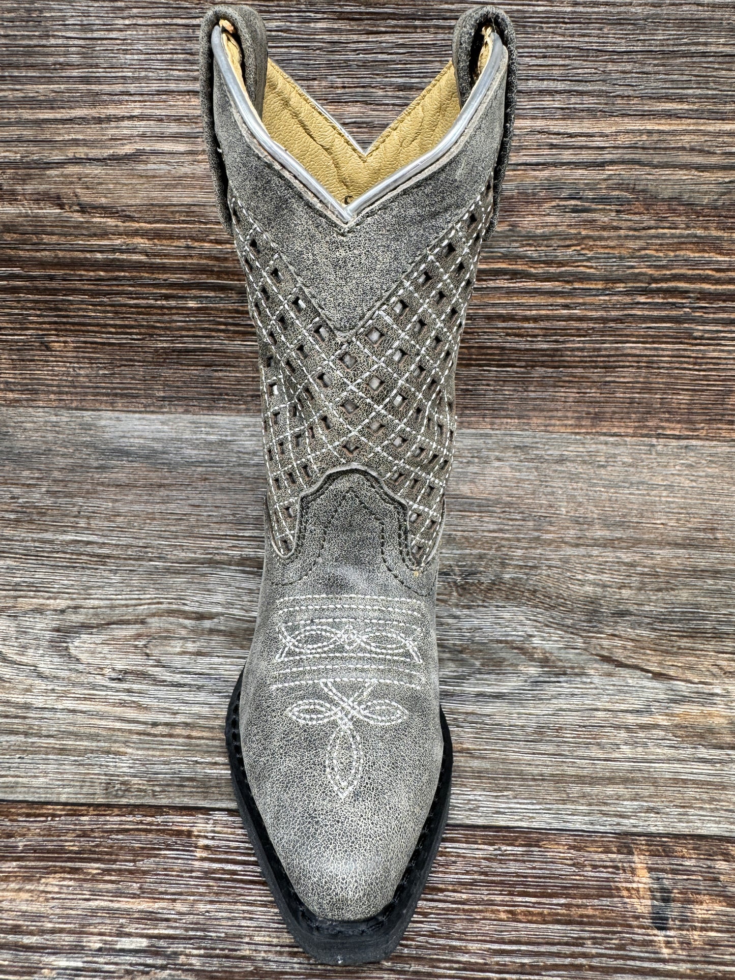 3411 Kid's Magnolia Snip Toe Western Boot by Smoky Mountain