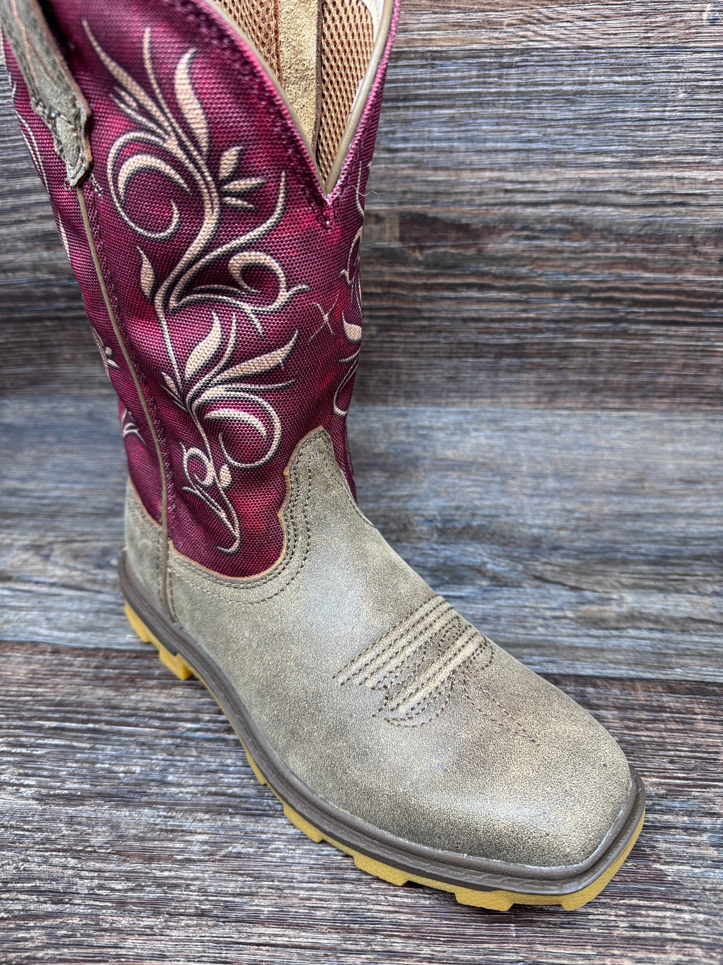 WUL0005 Women's Ultralite X Square Toe Western Boot by Twisted X