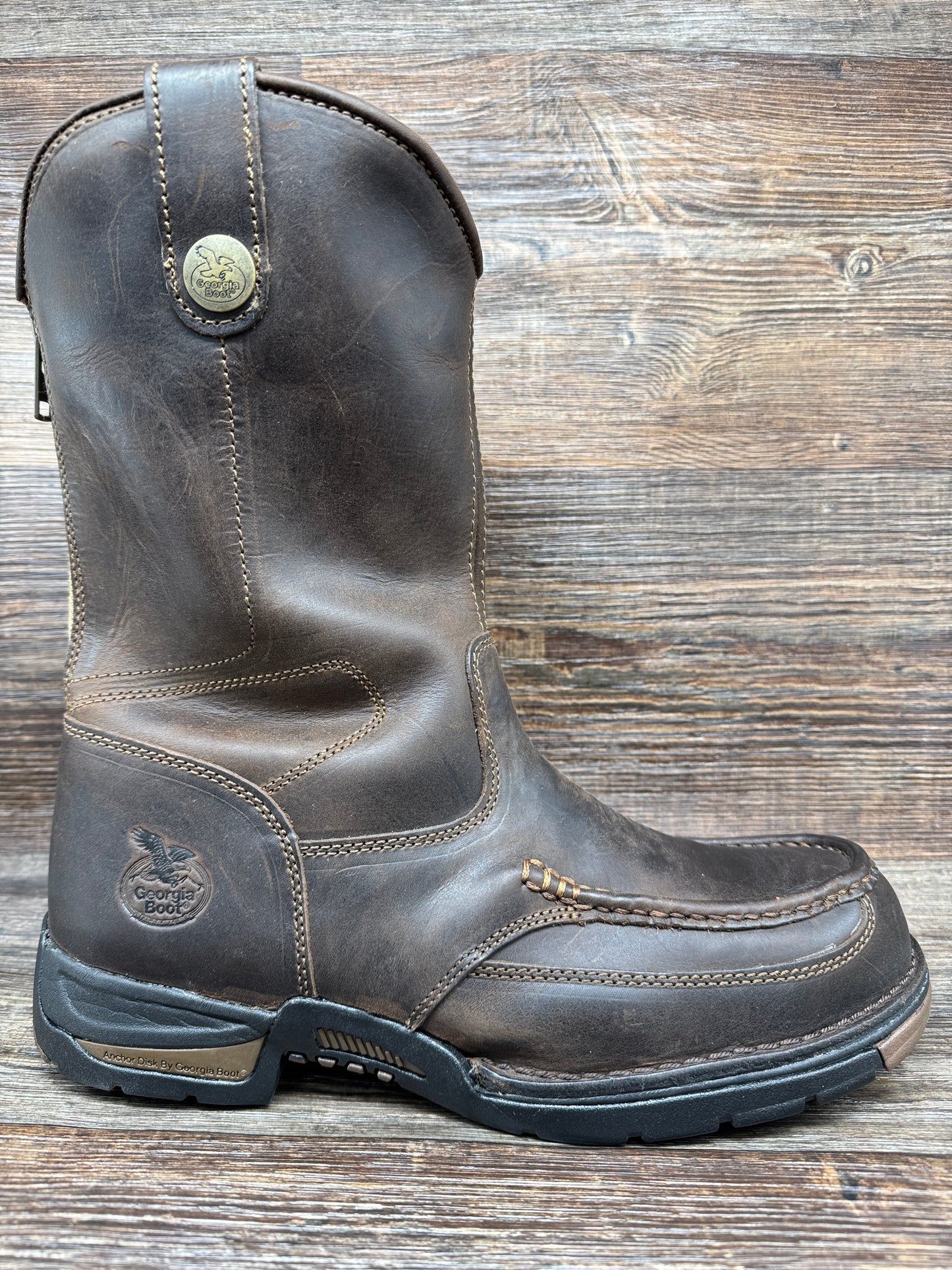 GB00246 Men’s Athens Steel Toe Work Boot by Georgia