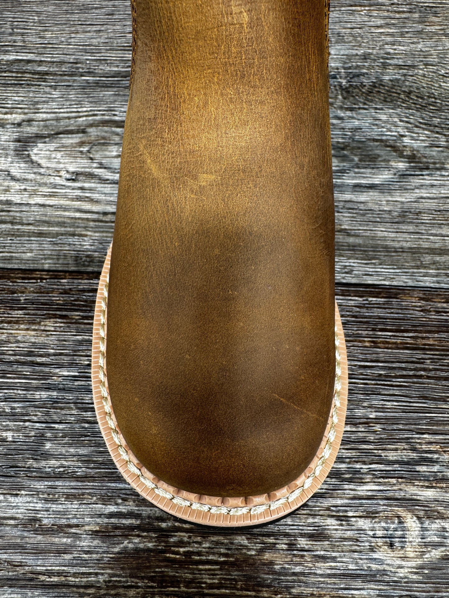 10061165 Kid's Fatbaby Chelsea in Distressed Brown by Ariat