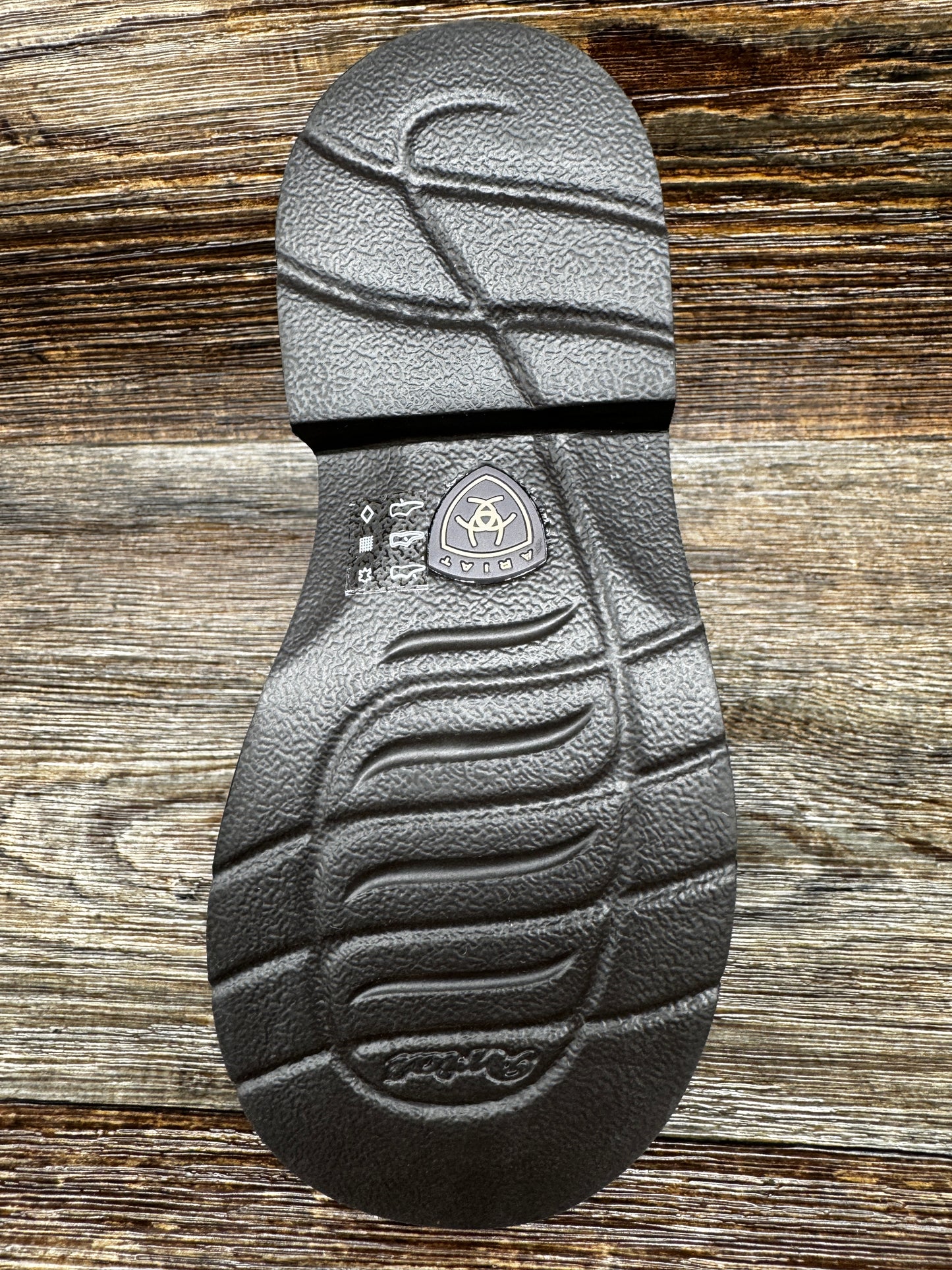 10061165 Kid's Fatbaby Chelsea in Distressed Brown by Ariat