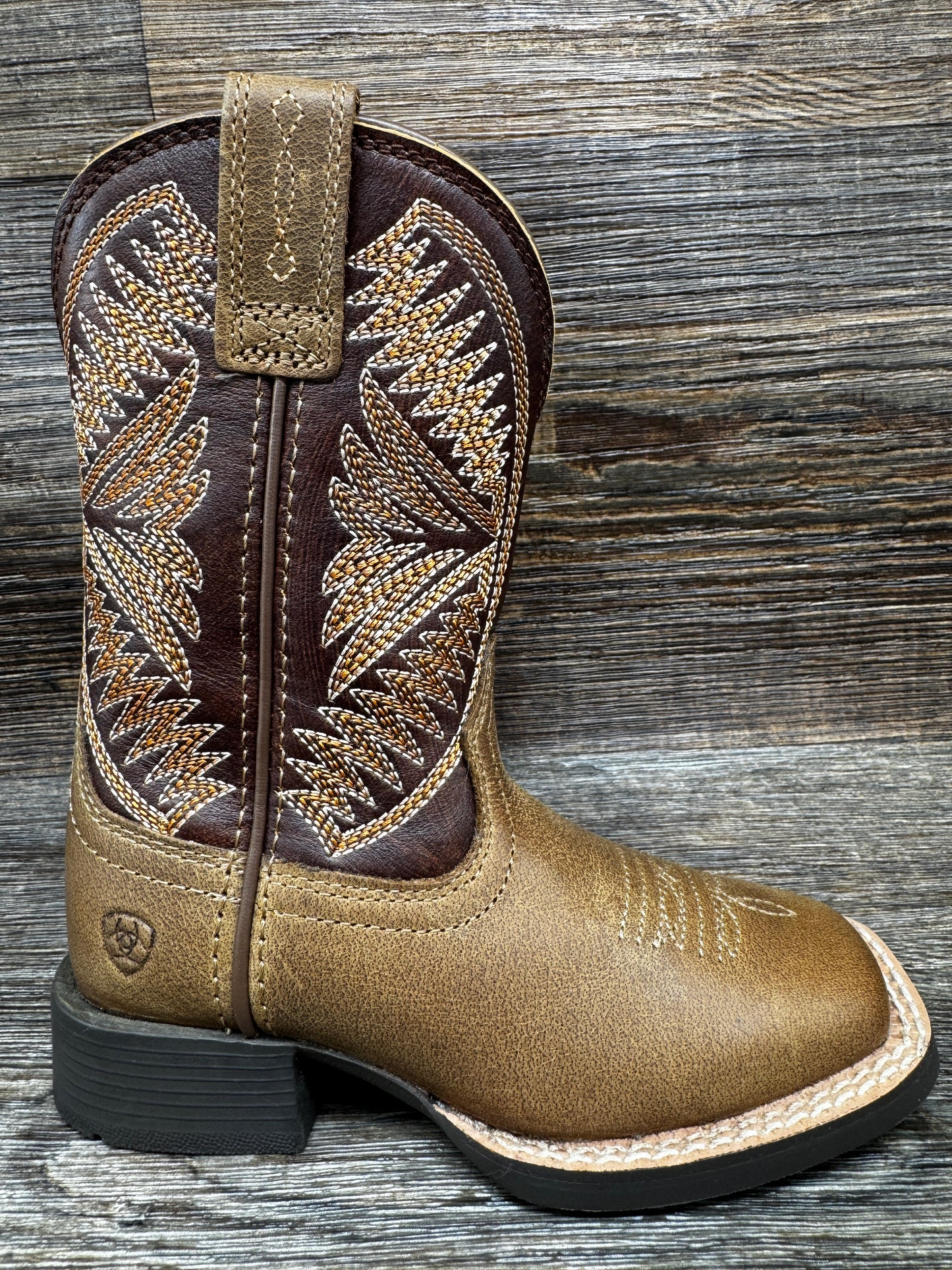 10061136 Kid's Ruidoso Square Toe Western Boot by Ariat