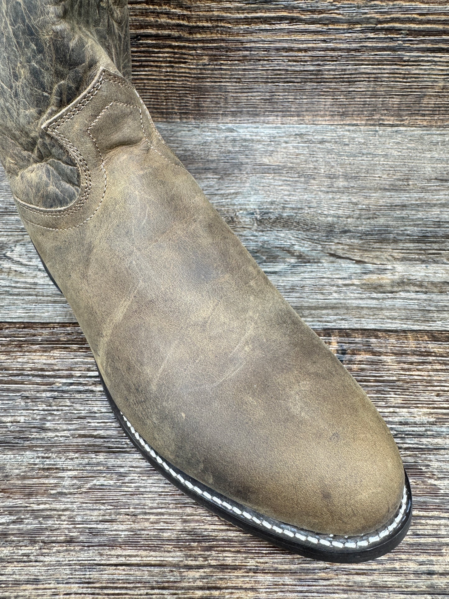 3408 Men's Bay Apache Classic Roper By Justin Western Boot