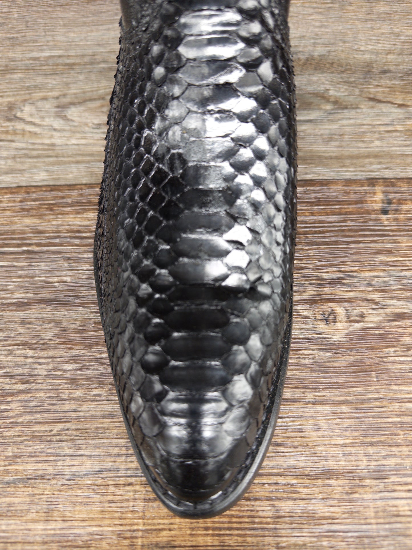 Clearance - 6751 Men's Genuine Black Python Western Boot by Laredo