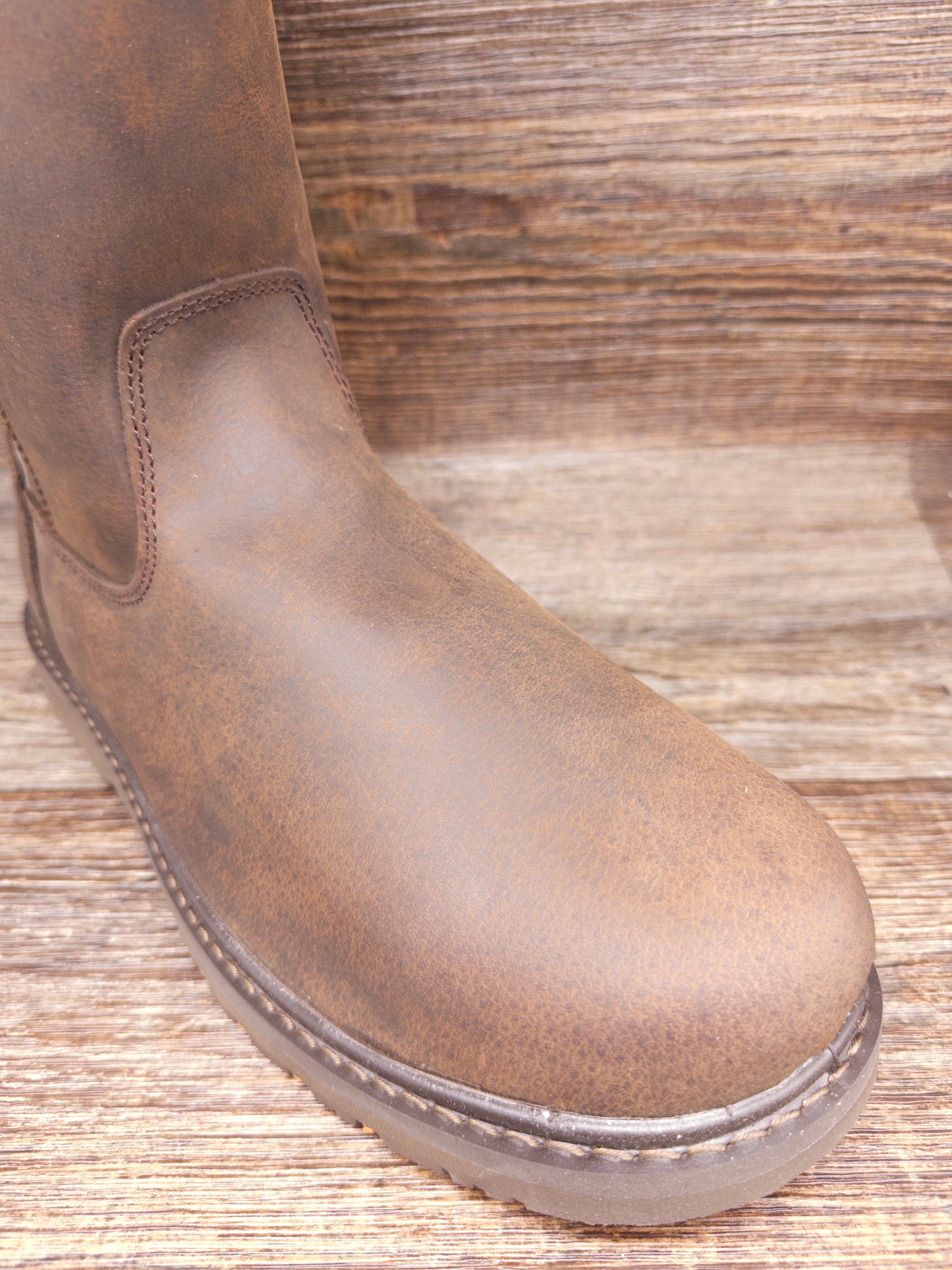 5ANAAGG-1002 Men's Soft Toe Slip On Work Boot by Aggressor
