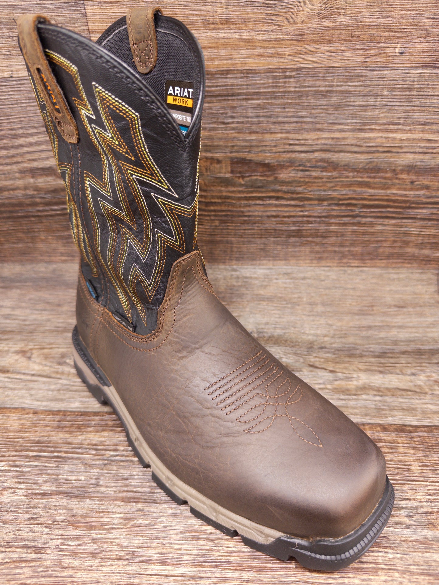 10034157 Men's Rebar Flex H20 Composite Toe Work Boot by Ariat