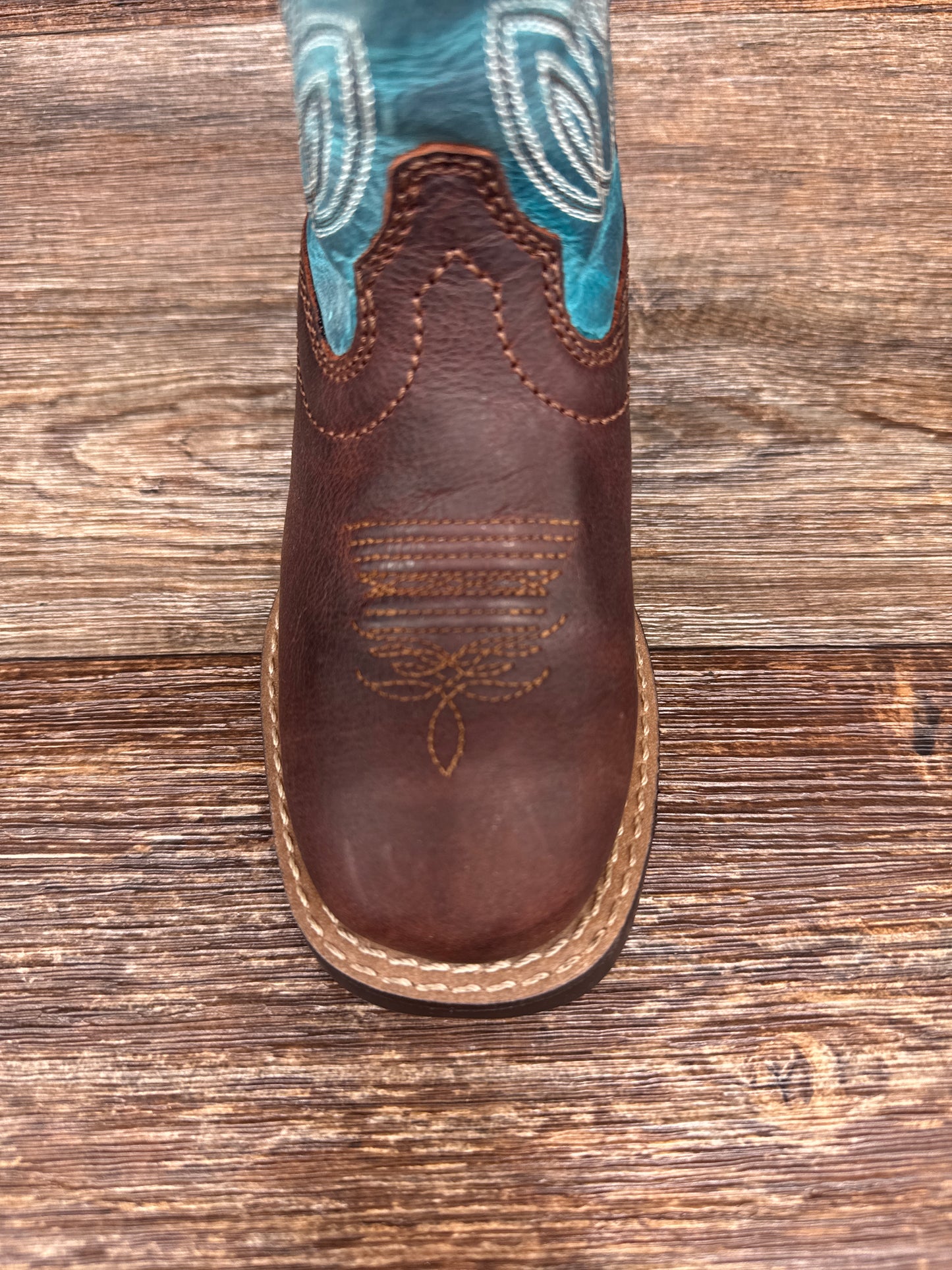 JK7524 Kid's Bowline Jr Square Toe Western Boots by Justin