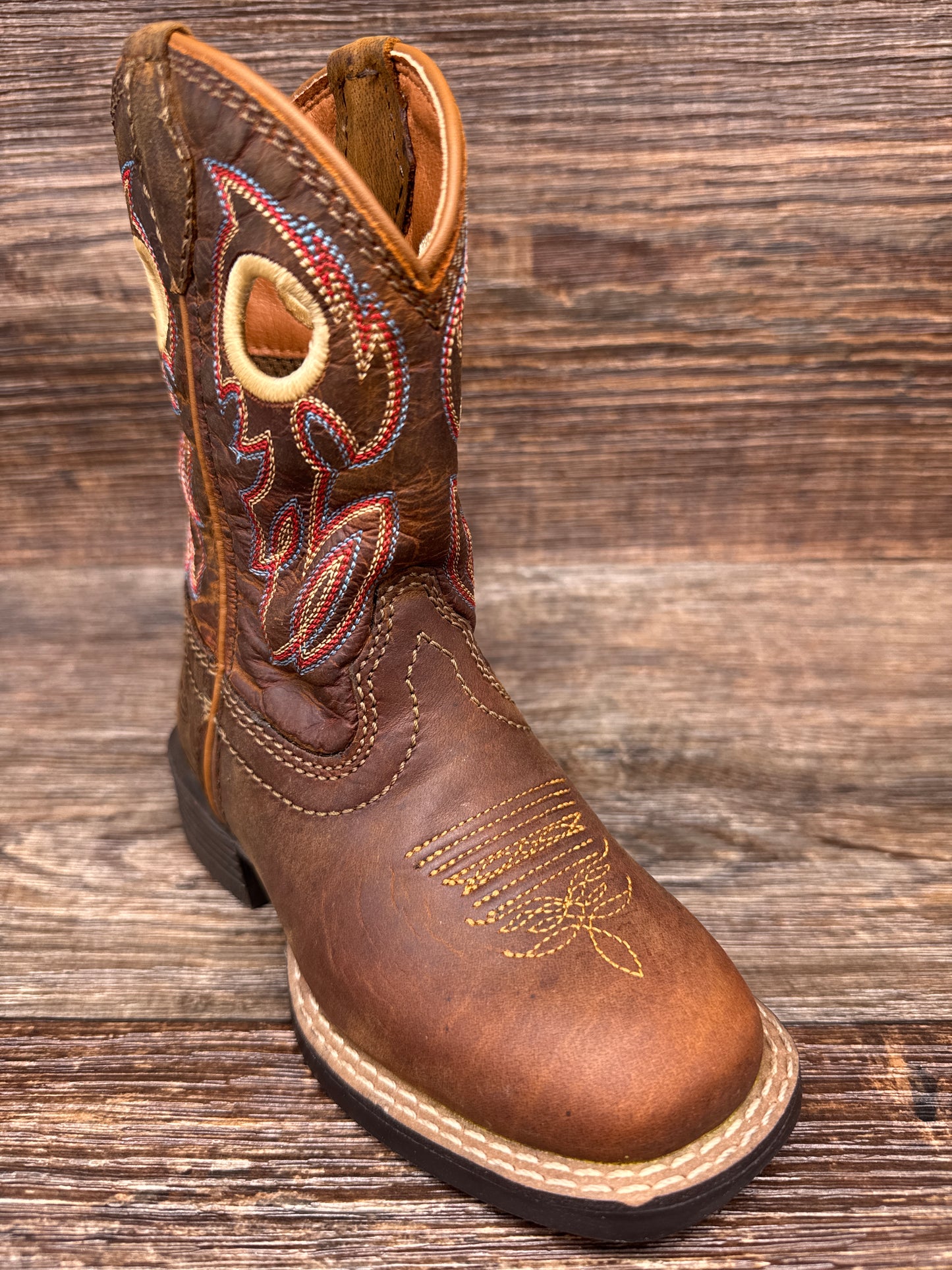 JK7523 Kid's Bowline Jr Square Toe Western Boots by Justin