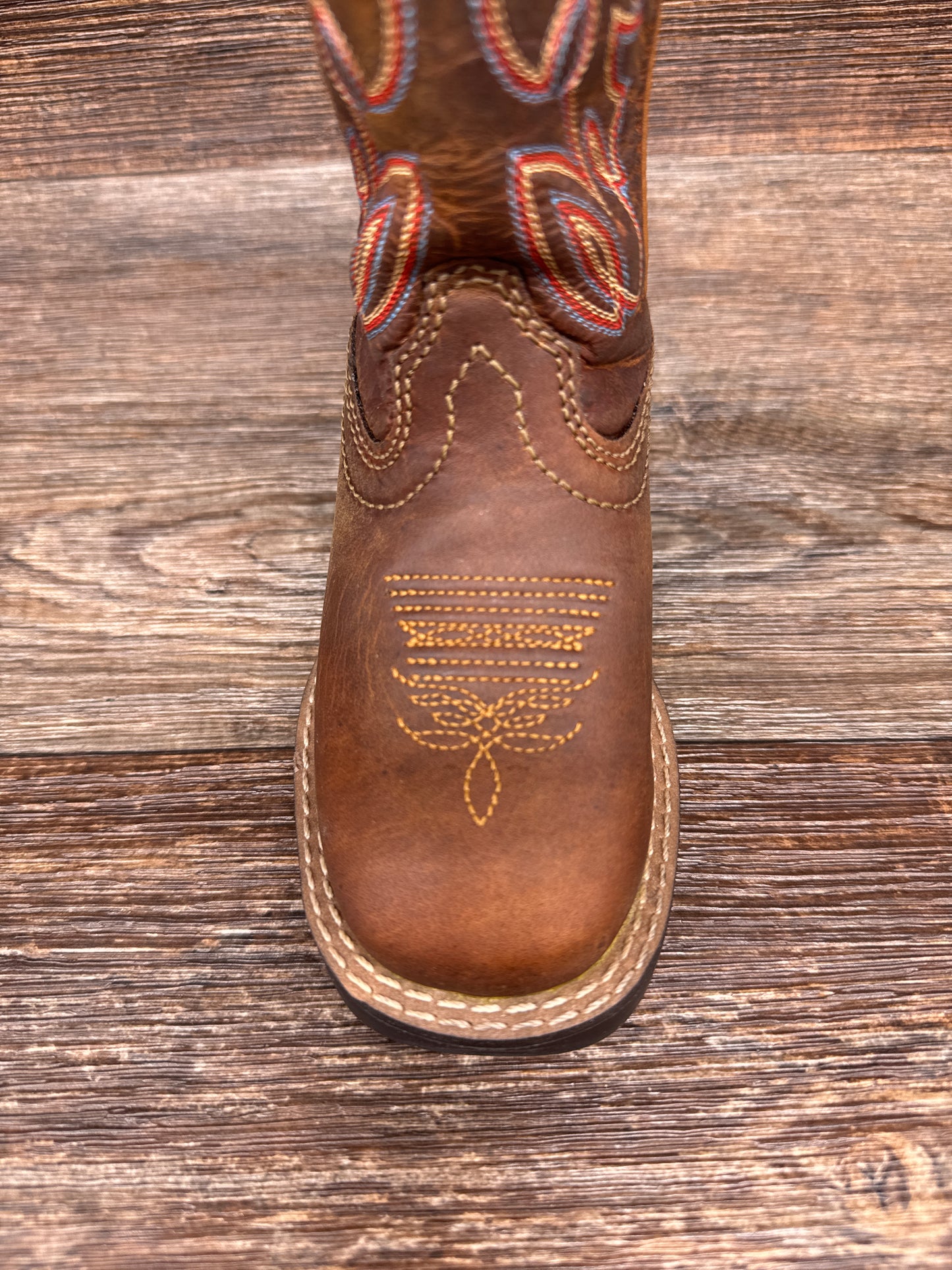 JK7523 Kid's Bowline Jr Square Toe Western Boots by Justin