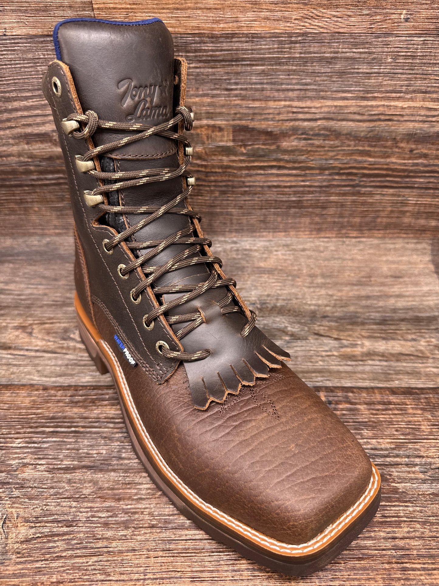 TW3430 Men's High Range Waterproof Composite Toe Work Boot by Tony Lama